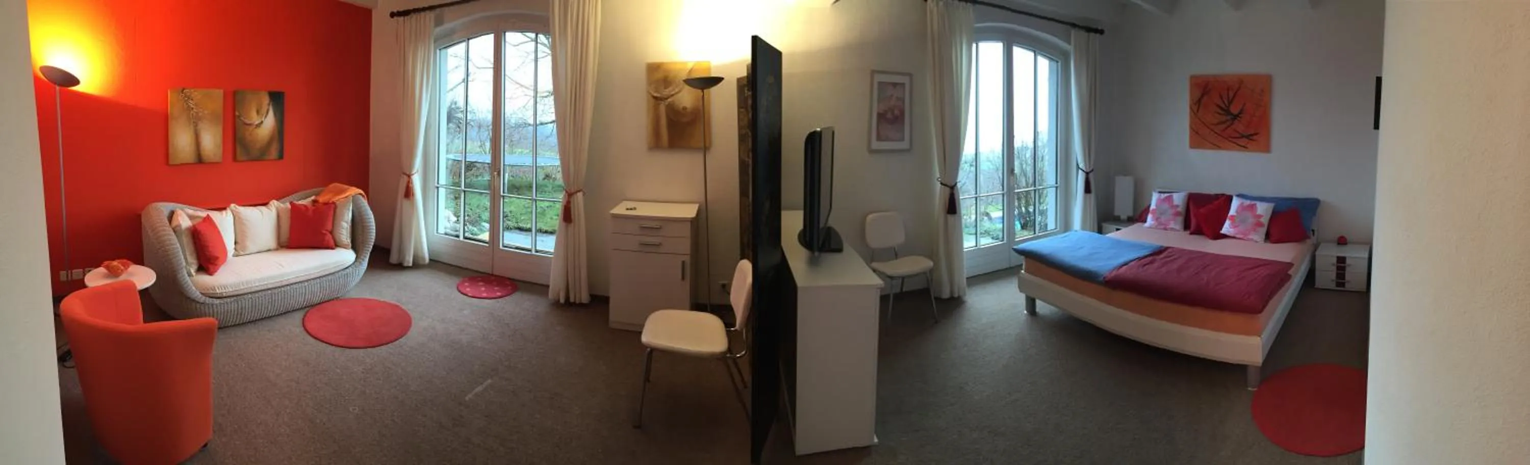 Photo of the whole room, Bed in B&B Pension Marina