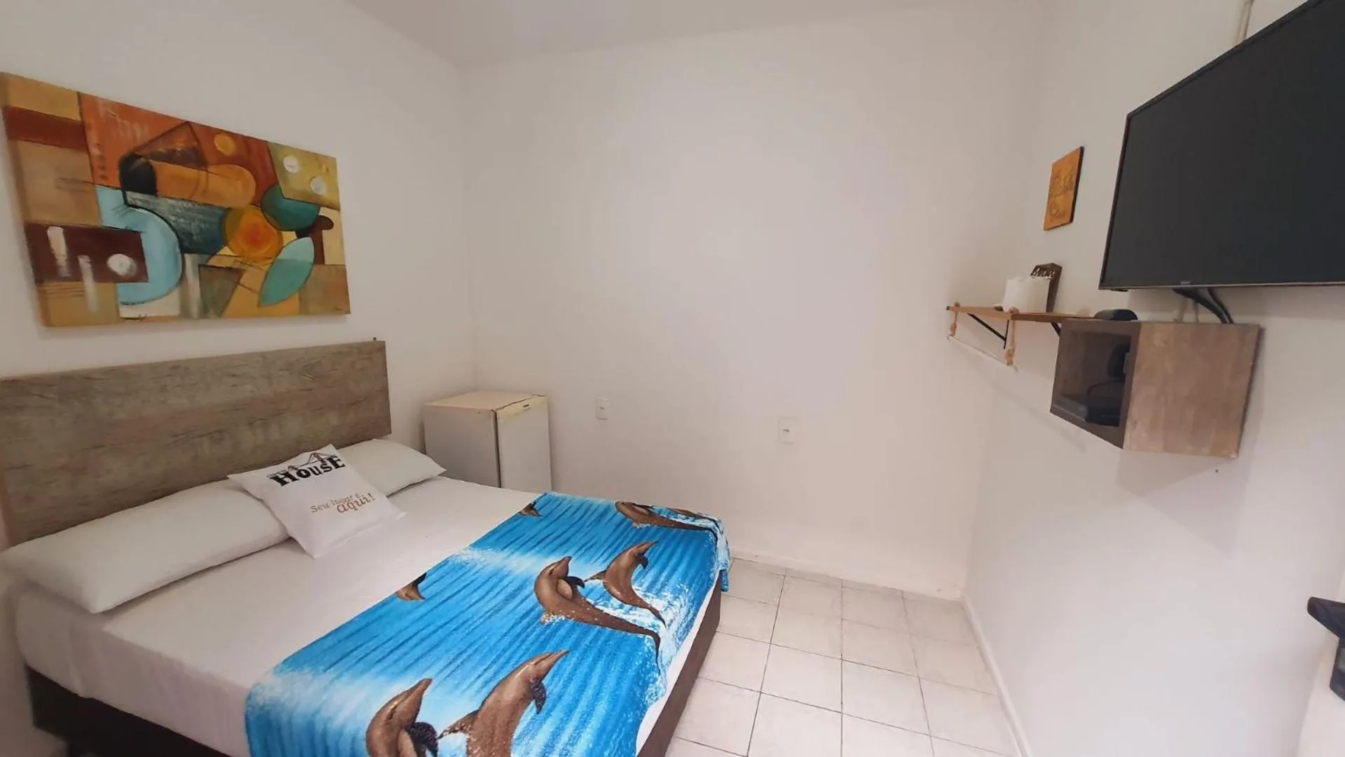 Bed in Open House Canasvieiras - OH HOTÉIS