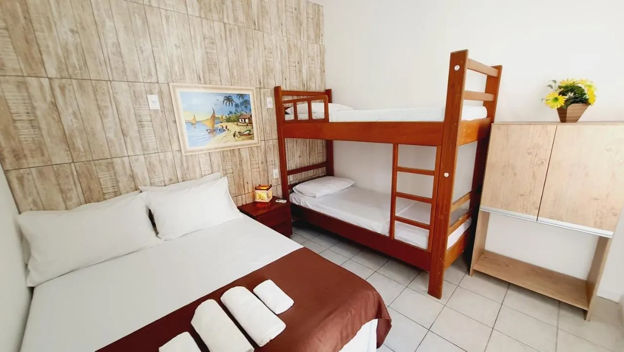 Bed in Open House Canasvieiras - OH HOTÉIS