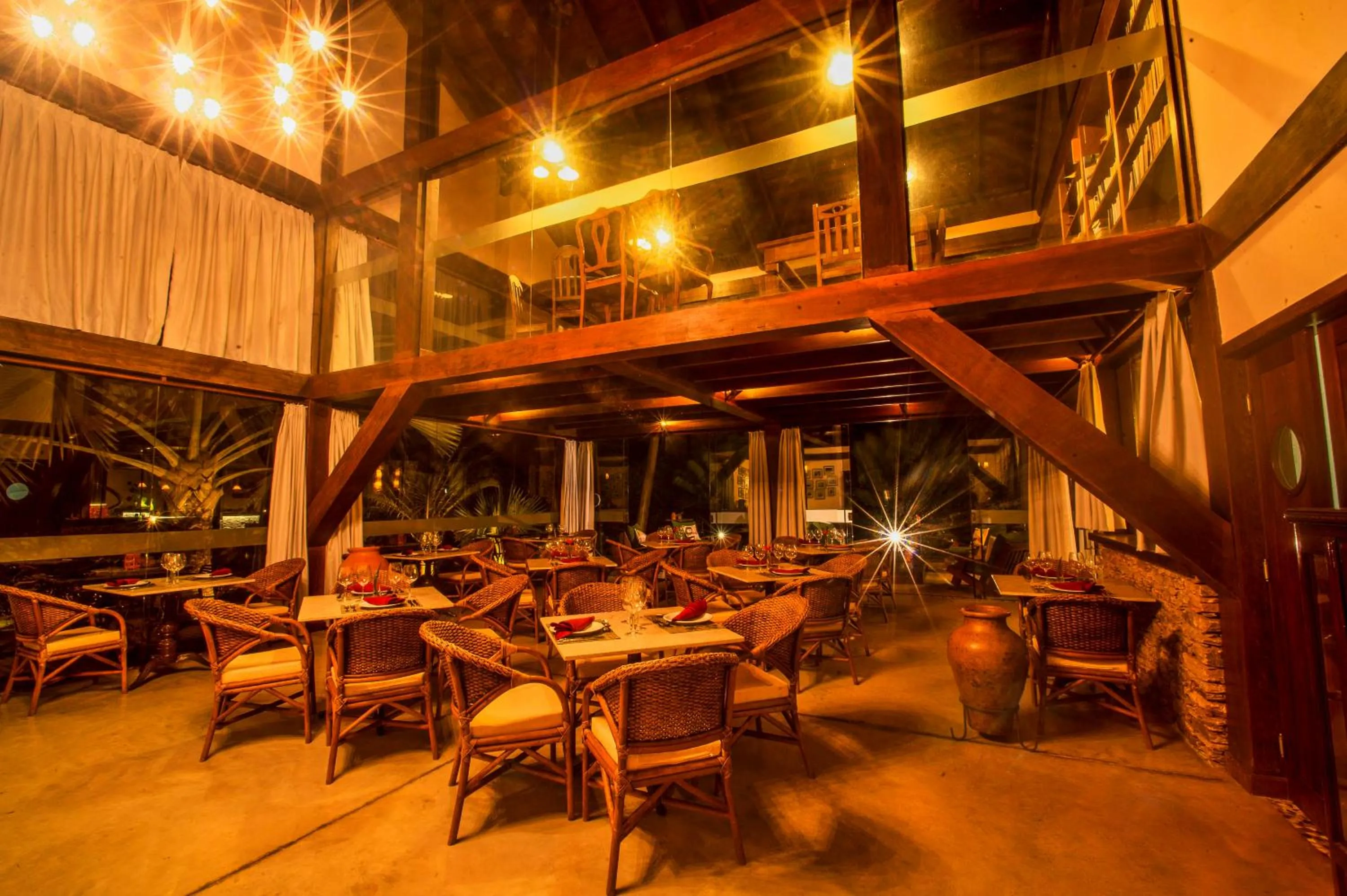 Decorative detail in Bupitanga Hotel