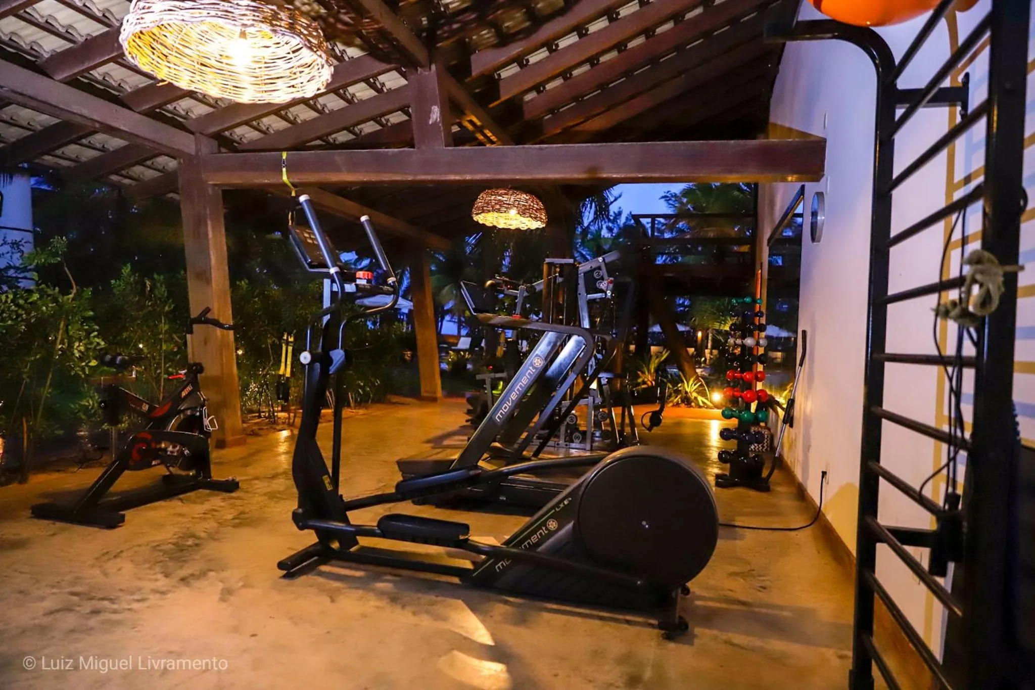Fitness centre/facilities in Bupitanga Hotel