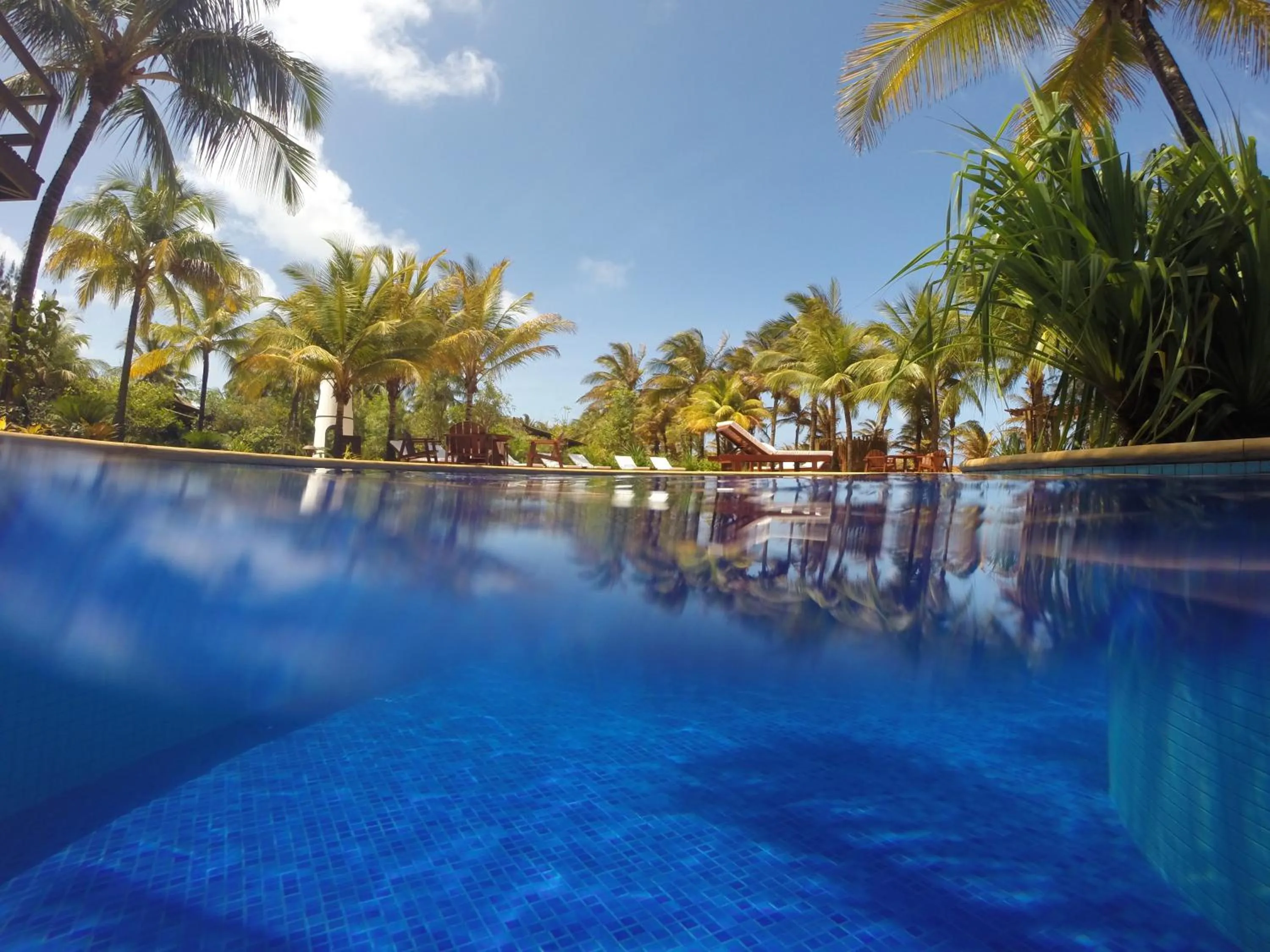 Swimming pool in Bupitanga Hotel