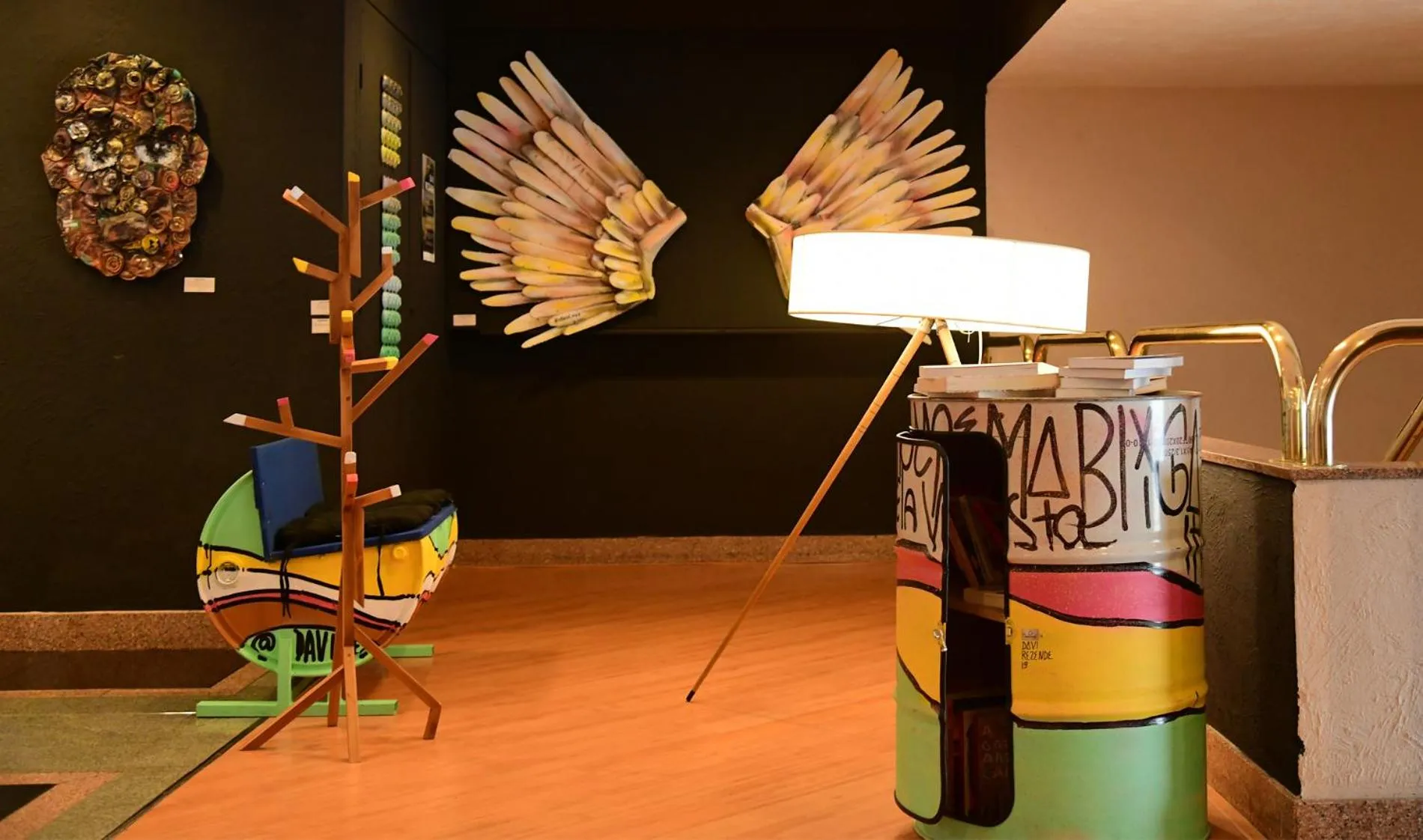 Decorative detail in Pestana São Paulo