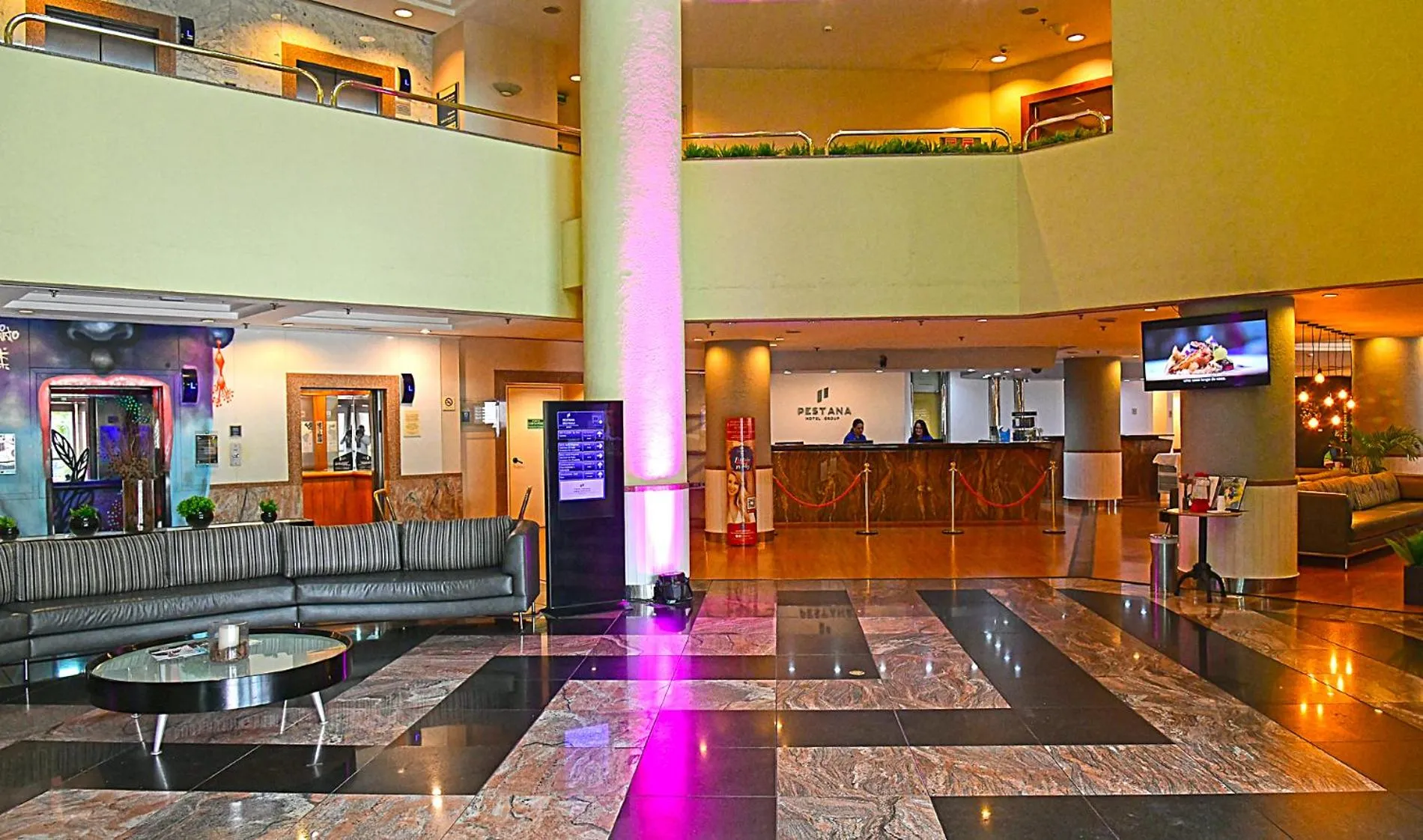 Lobby or reception in Pestana São Paulo
