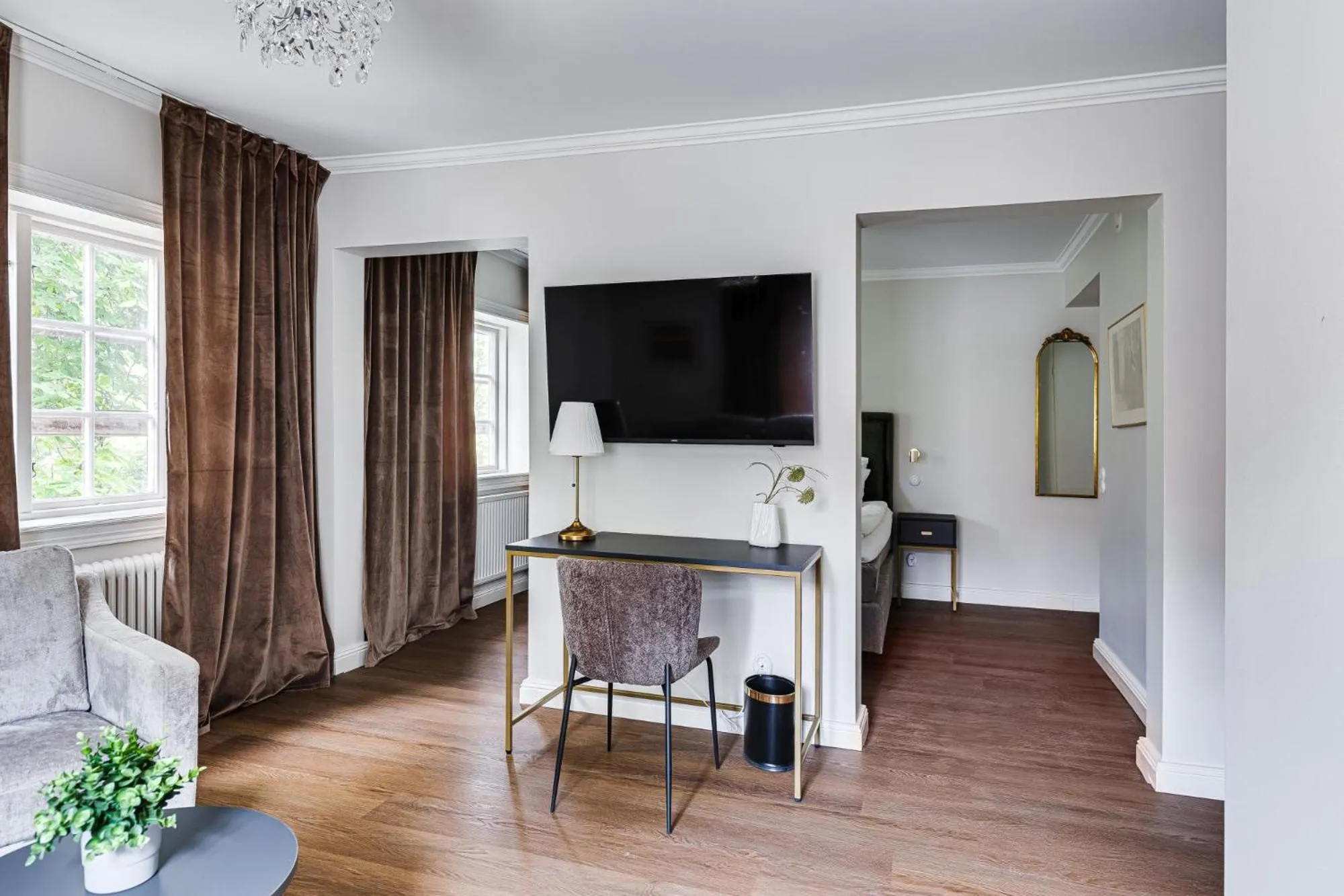 TV and multimedia, Bed in Söderfors Herrgård