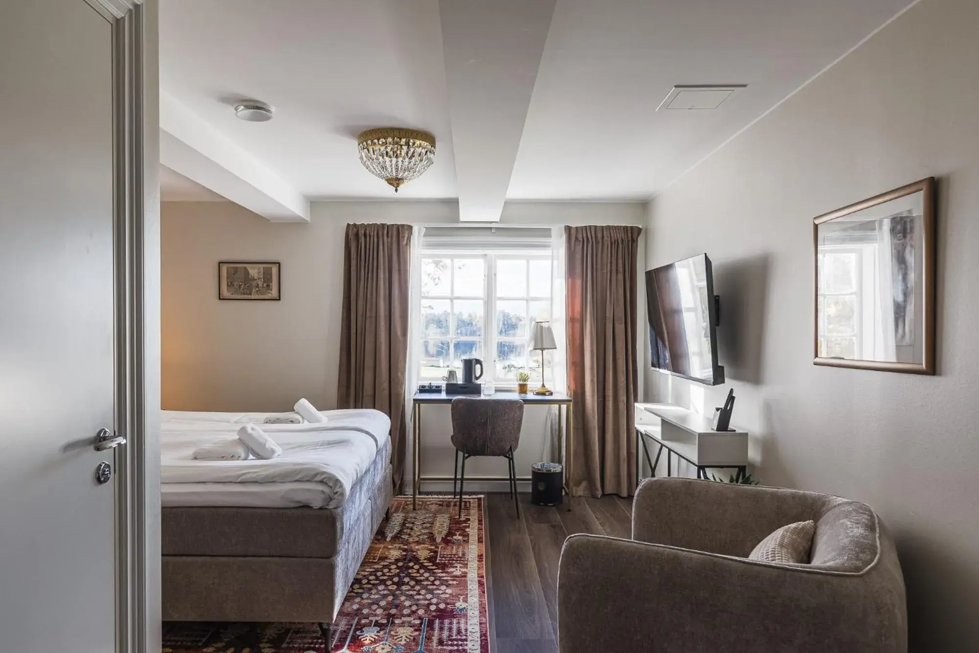 King Room in Söderfors Herrgård King Room in Söderfors Herrgård