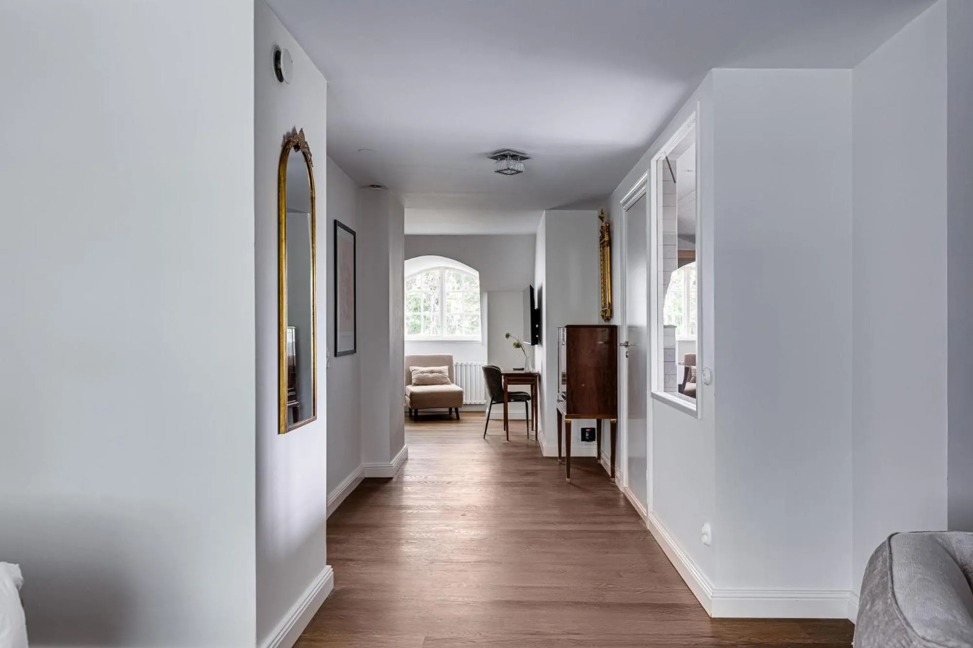 Photo of the whole room, Bed in Söderfors Herrgård