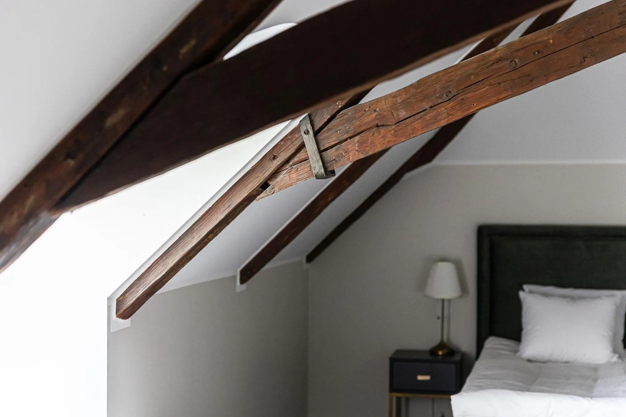 Photo of the whole room, Bed in Söderfors Herrgård