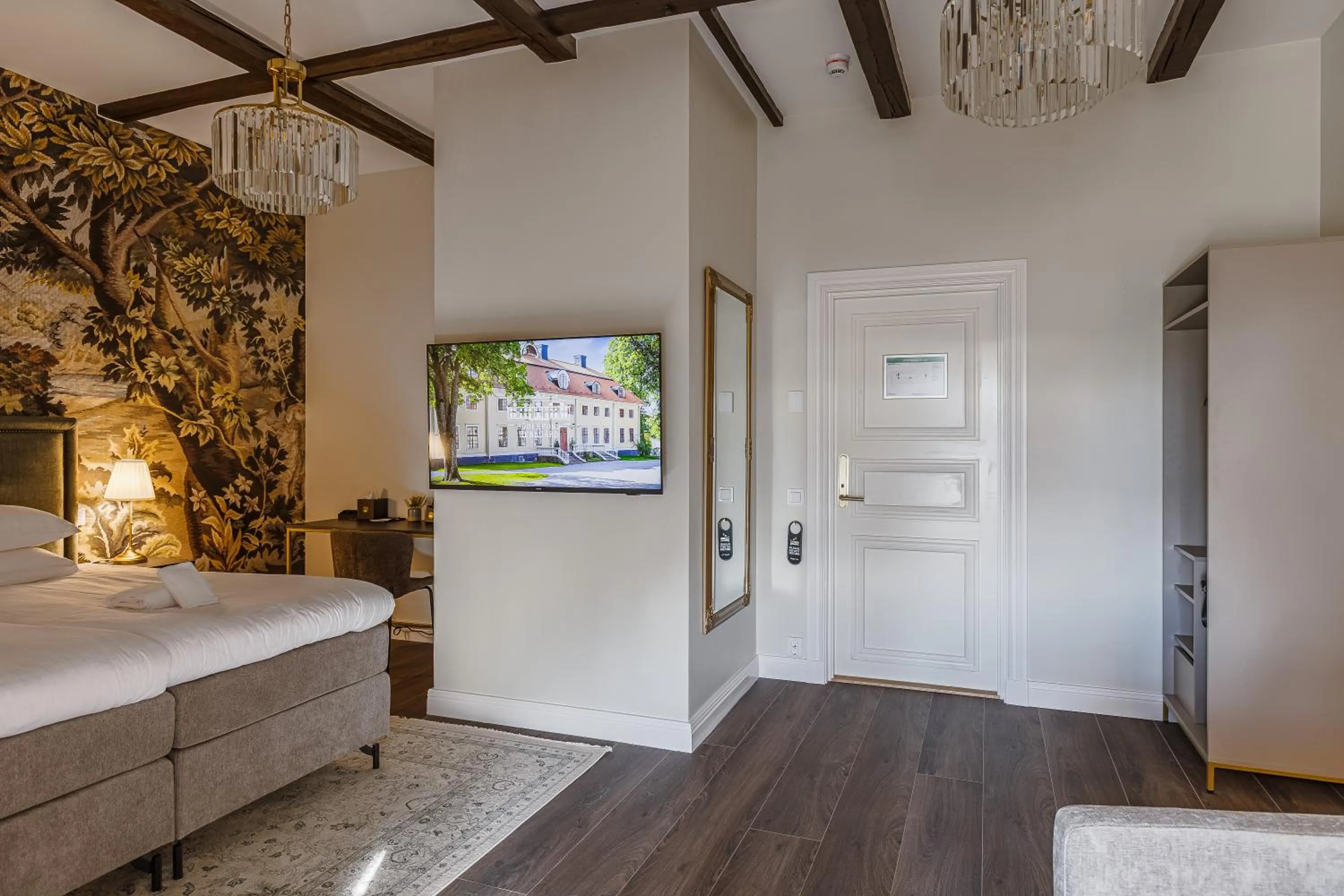 Bed in Söderfors Herrgård