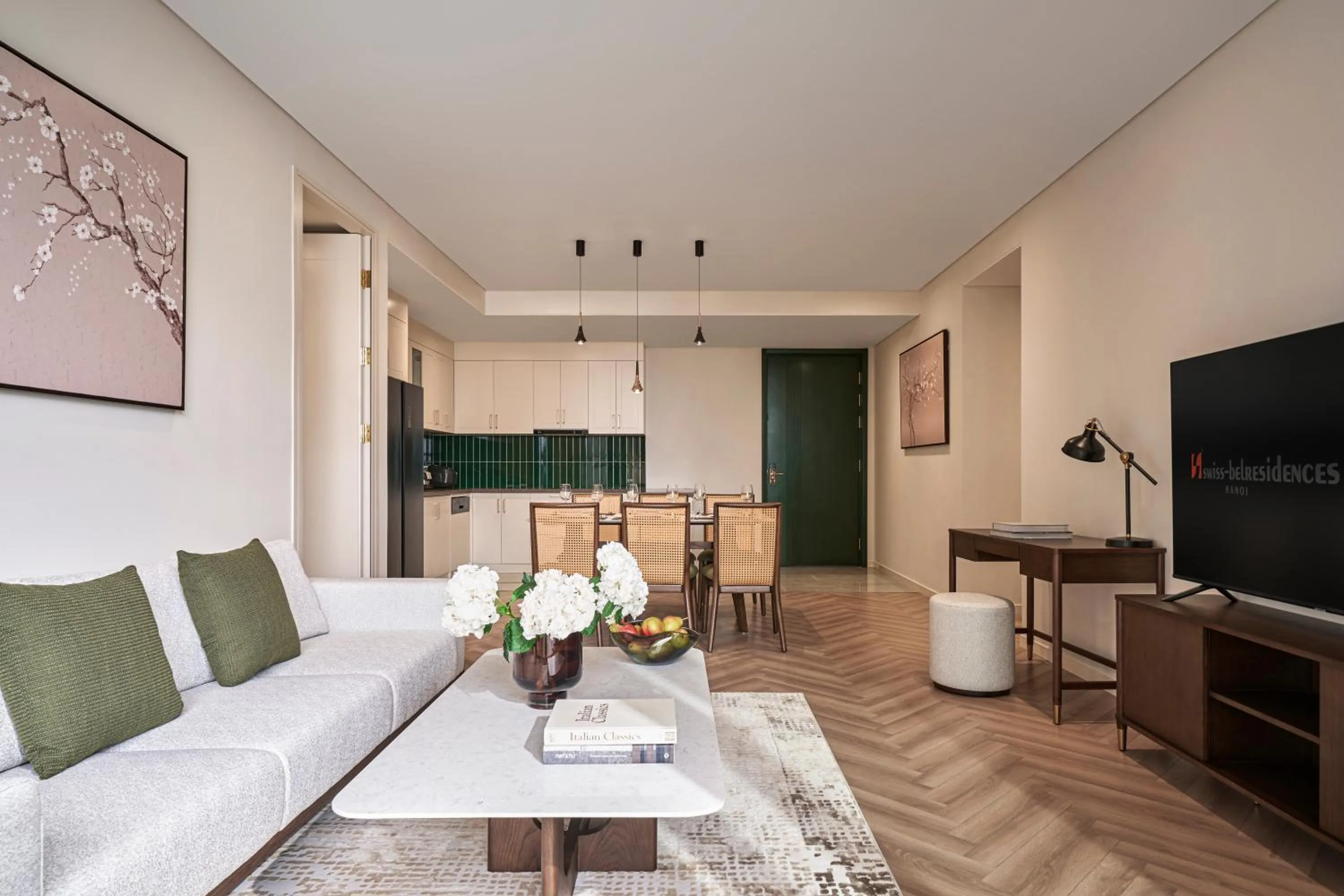 Living room in Epic Tower Swiss-Belresidences Hanoi