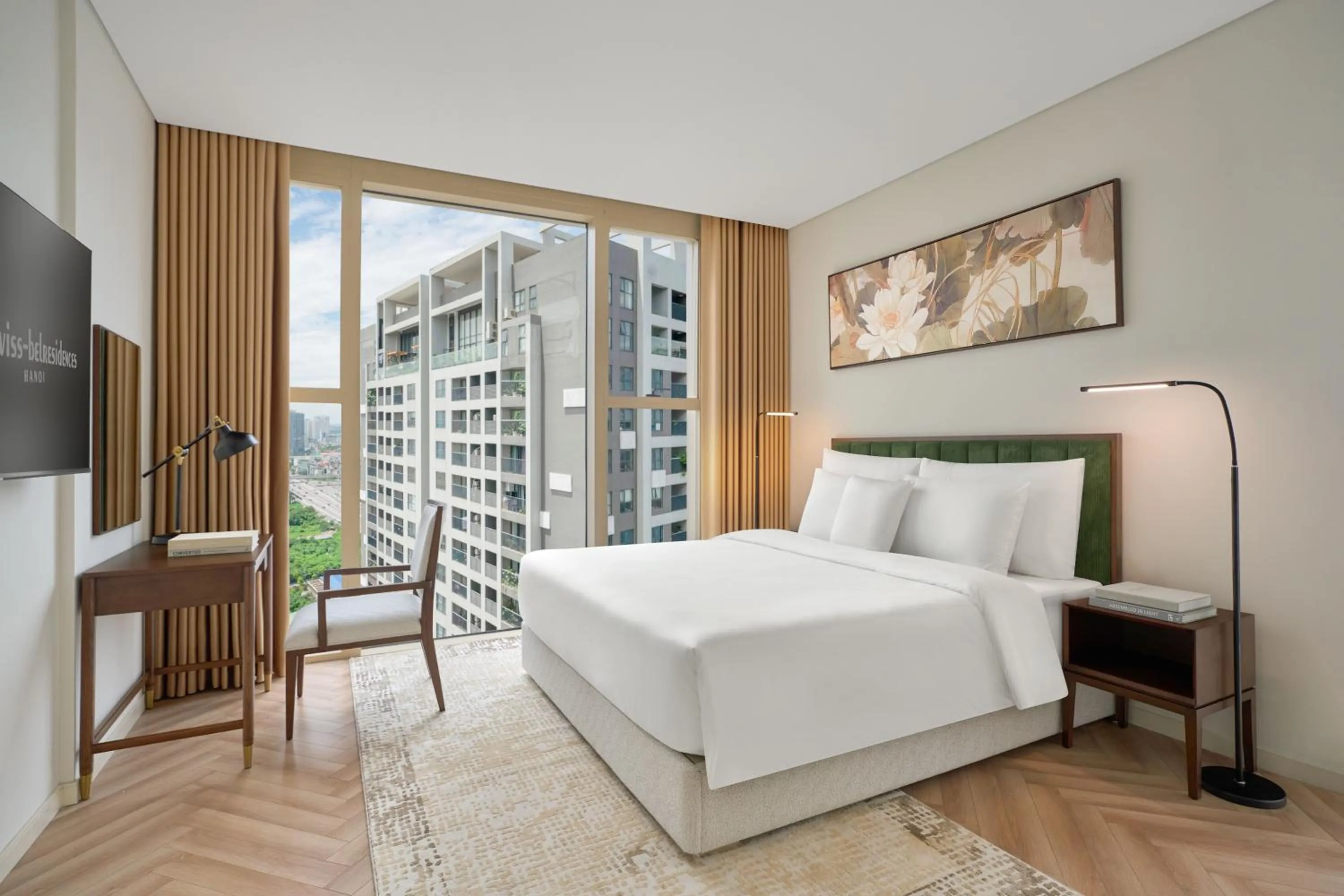 Bedroom, Bed in Epic Tower Swiss-Belresidences Hanoi