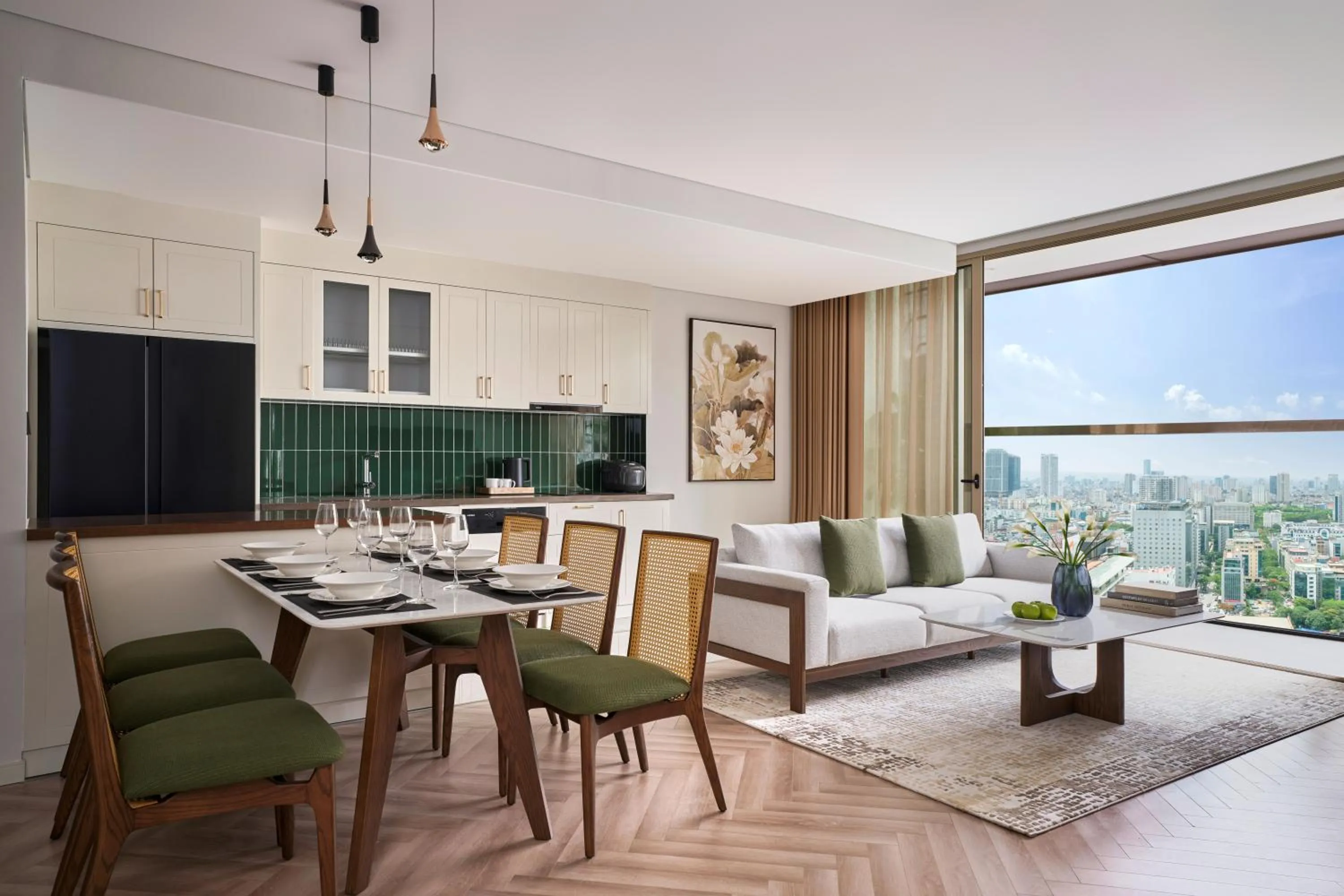 Living room in Epic Tower Swiss-Belresidences Hanoi