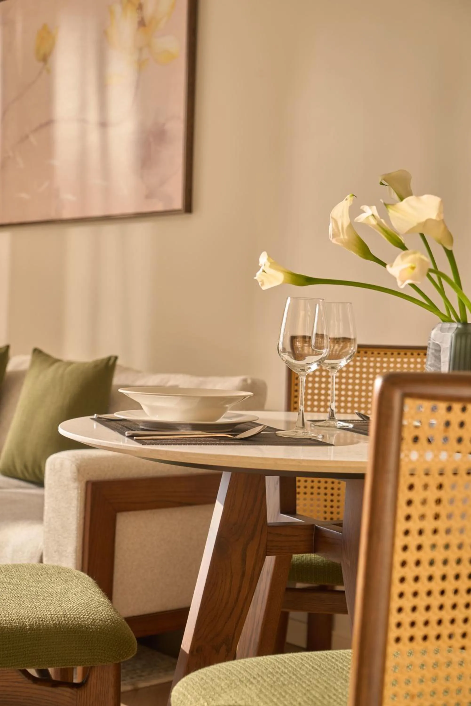 Dining area in Epic Tower Swiss-Belresidences Hanoi