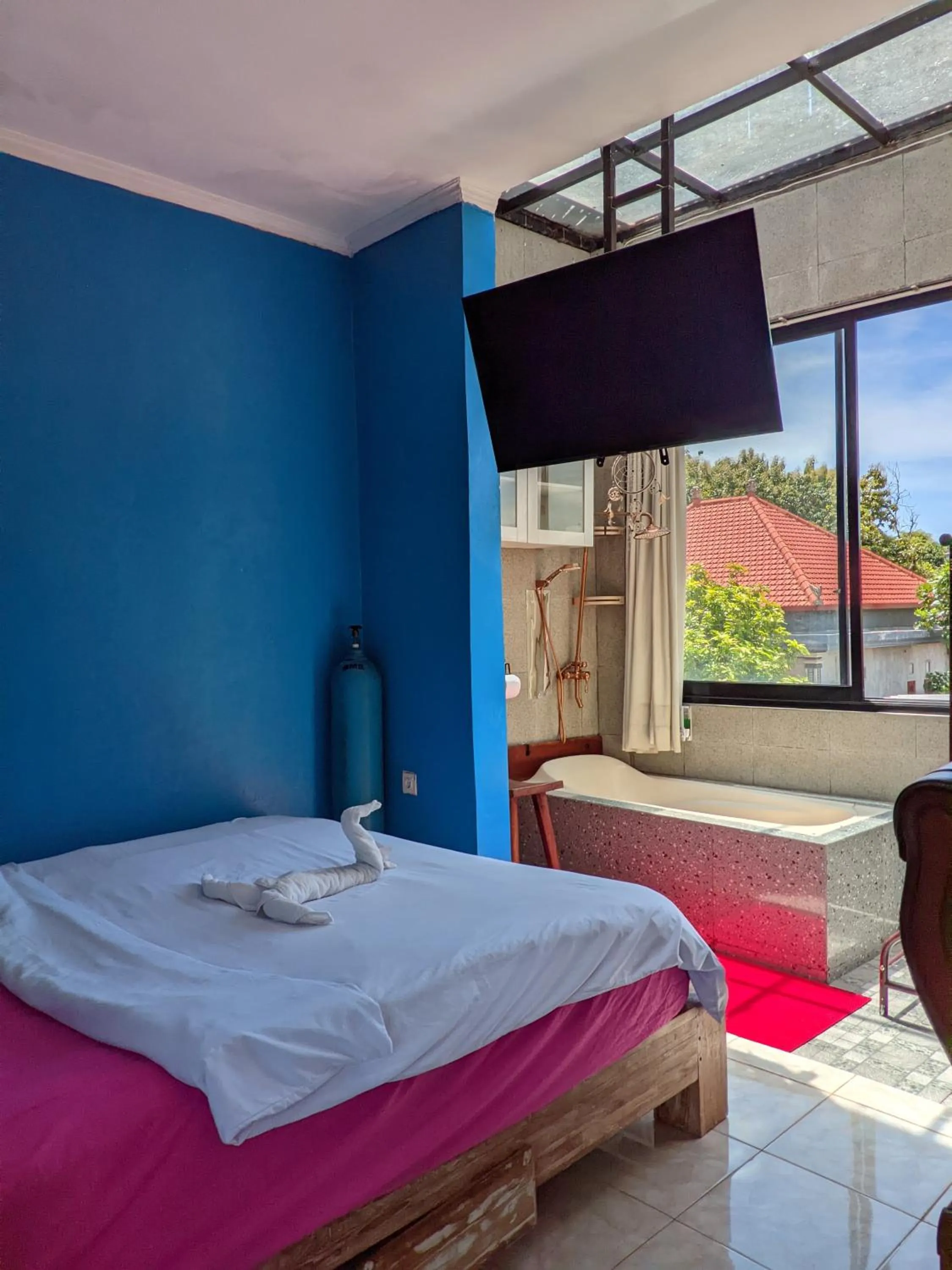 Bedroom, Bed in Ceria House Ungasan Uluwatu