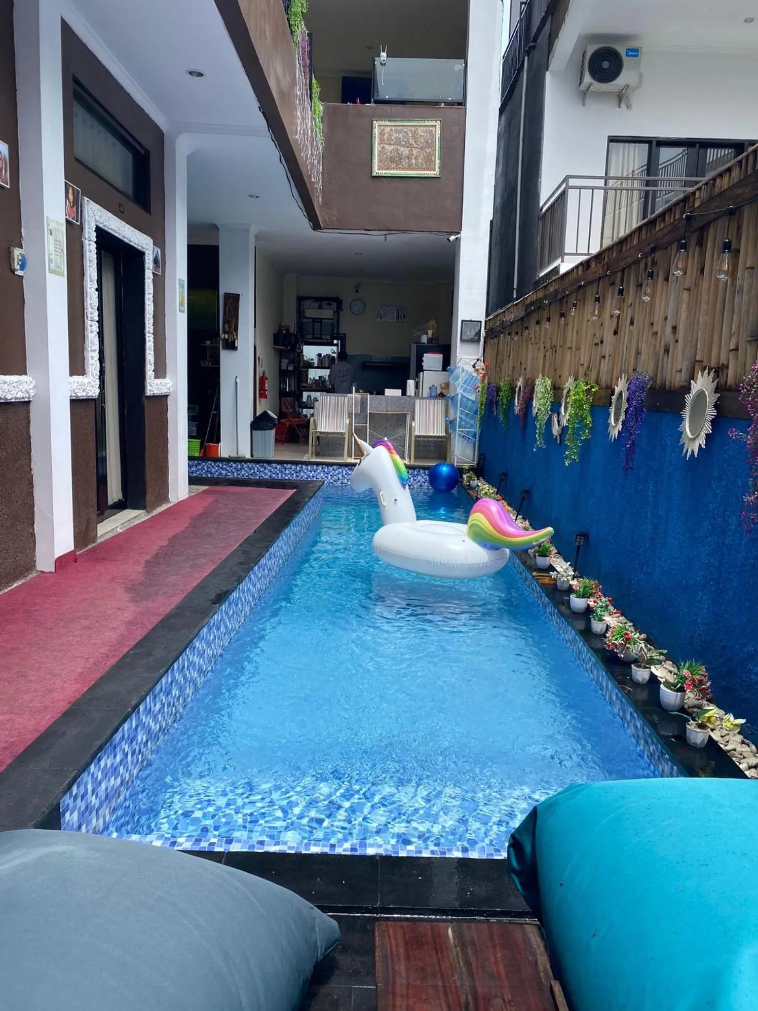 Pool view in Ceria House Ungasan Uluwatu