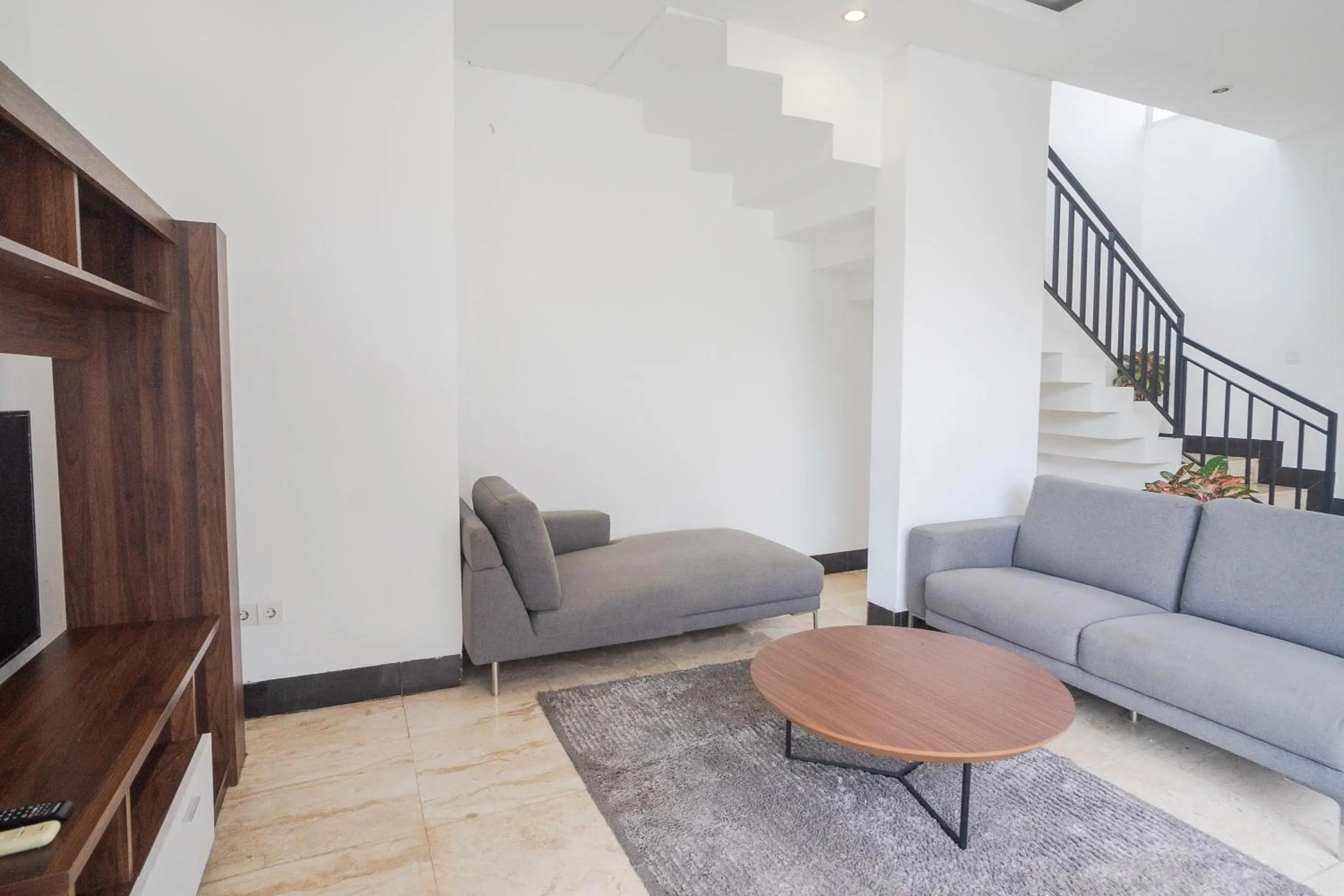 Living room in Villa Blue Margarita Canggu