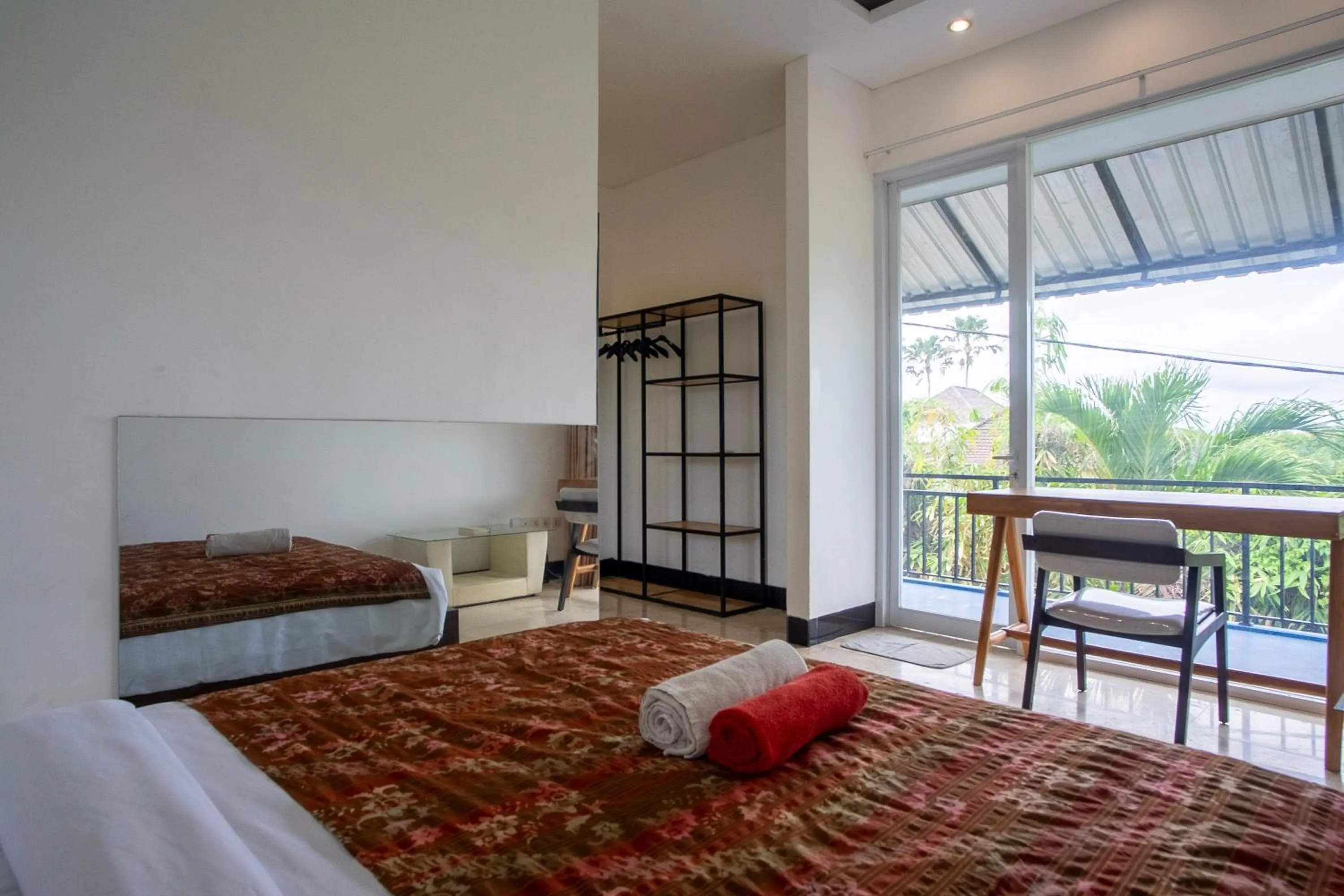 Bed in Villa Blue Margarita Canggu