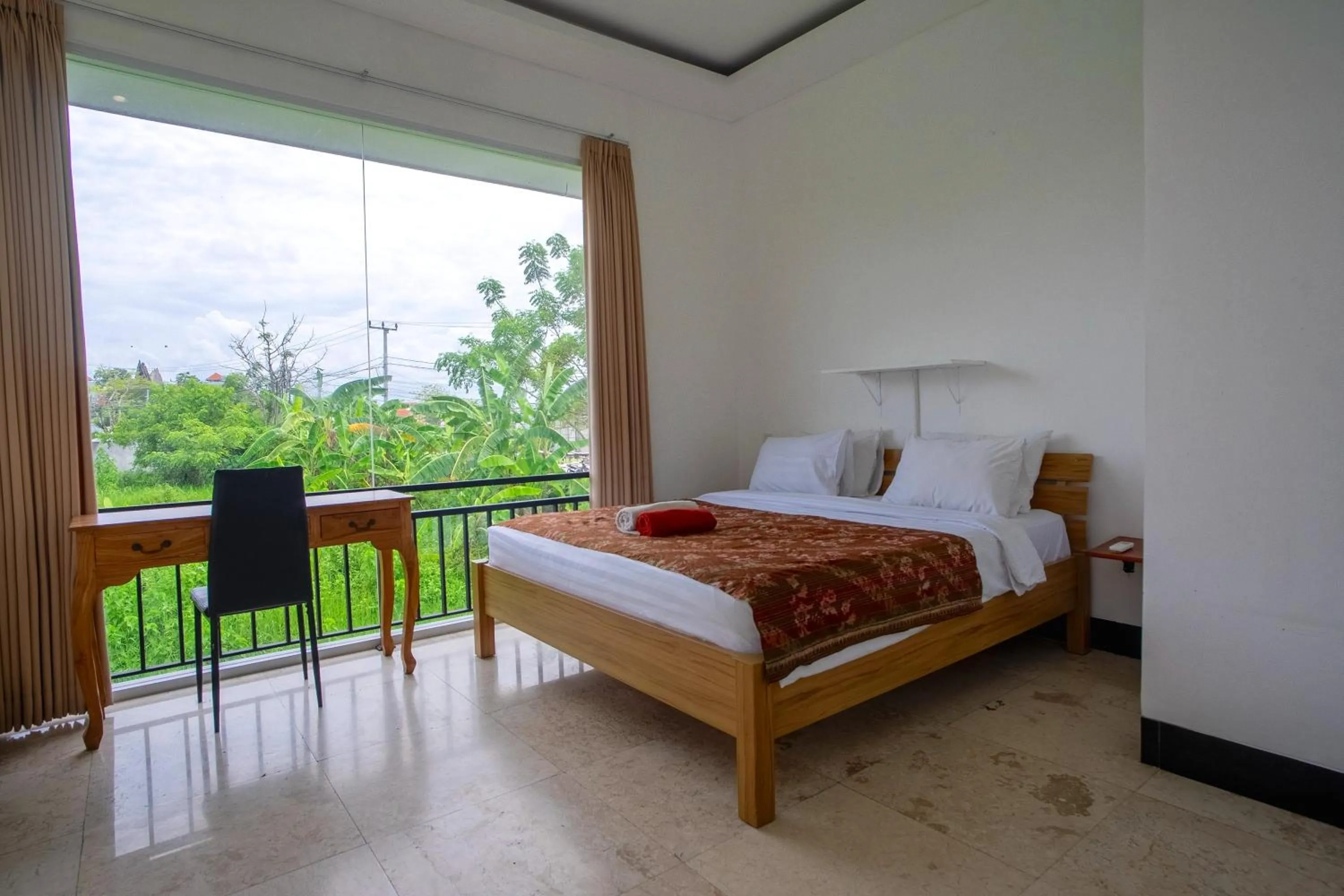 Bed in Villa Blue Margarita Canggu