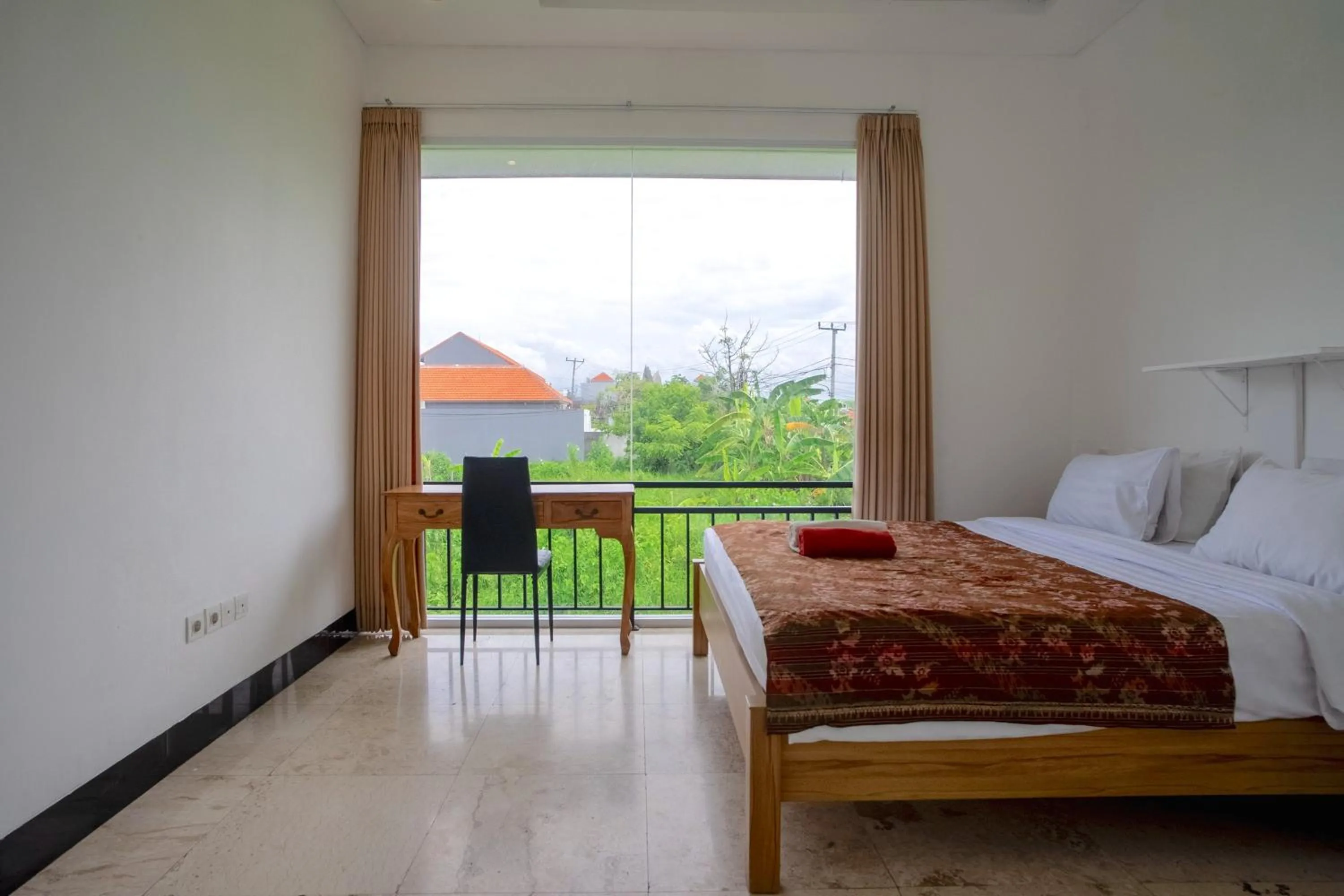 Bed in Villa Blue Margarita Canggu