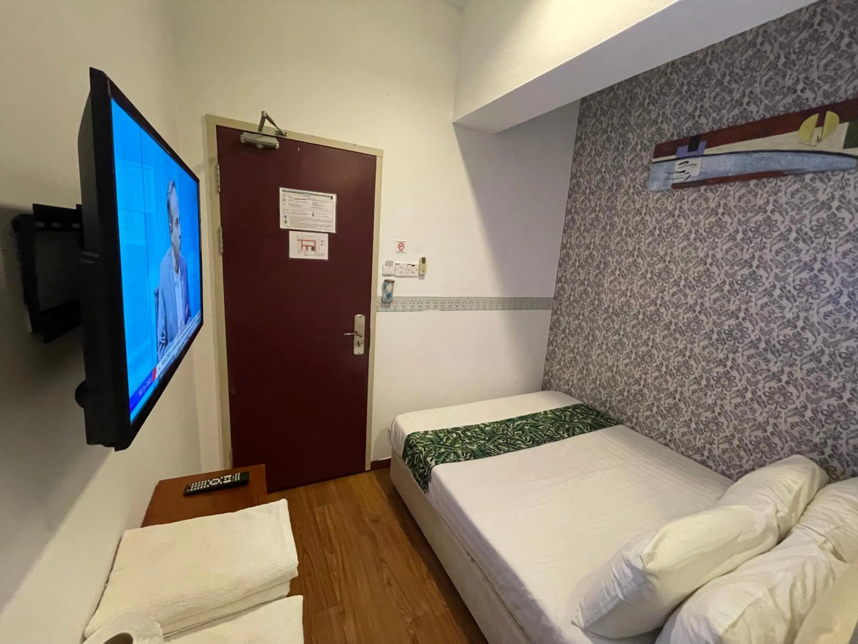 Bed in Woodpecker Lodge, Kuching