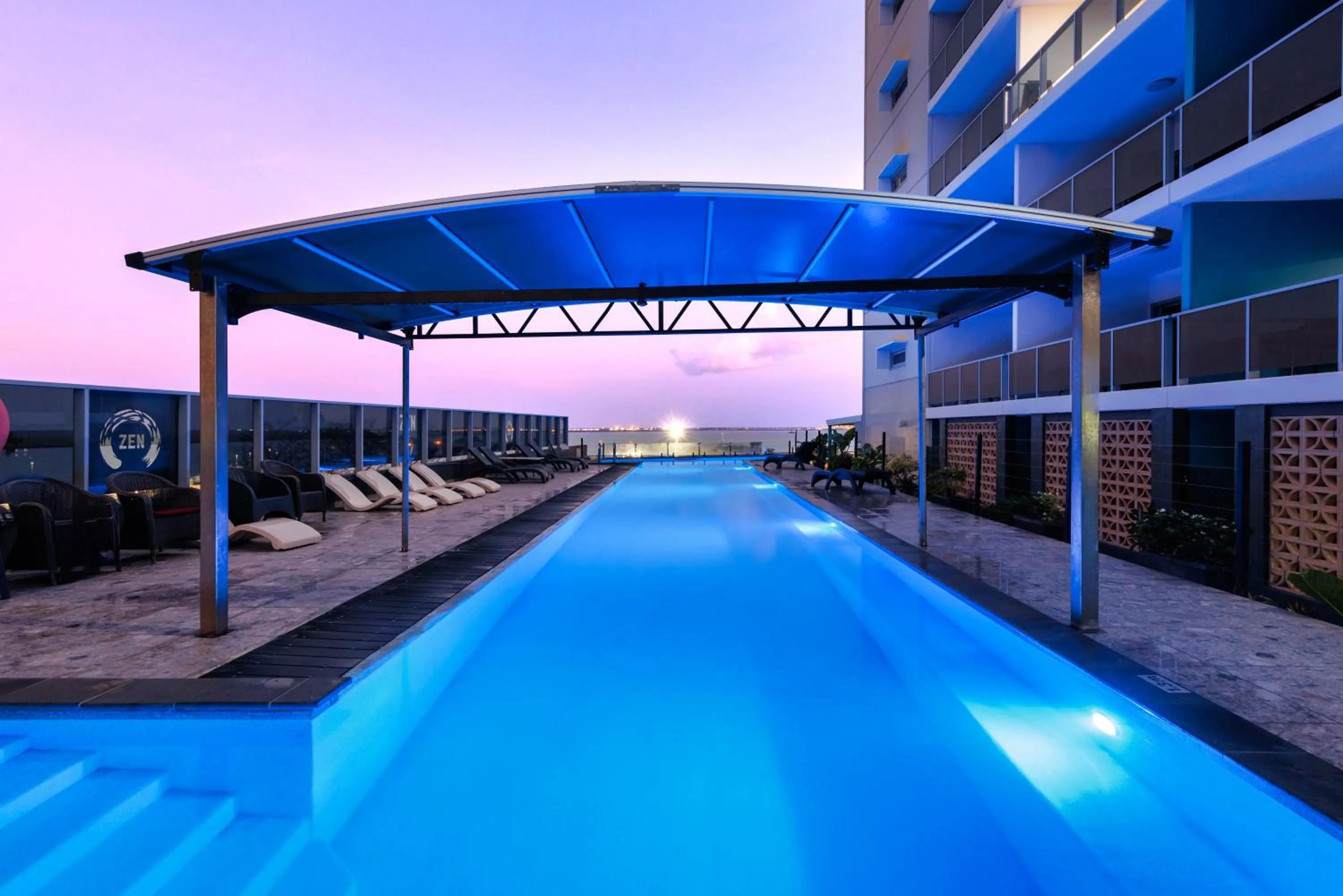 Swimming pool in Ramada Suites by Wyndham Zen Quarter Darwin