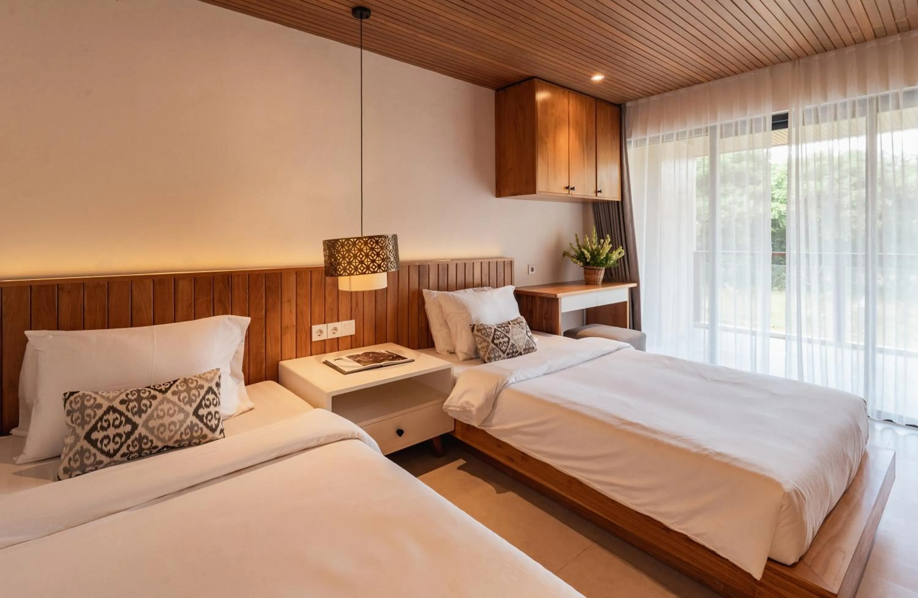 Bed in Villa Avocagolf Uluwatu by Nakula