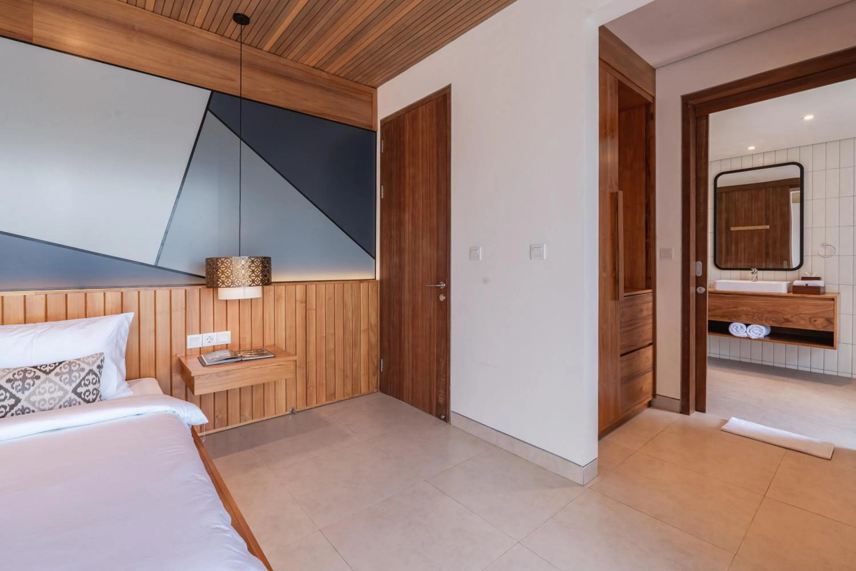 Bed in Villa Avocagolf Uluwatu by Nakula