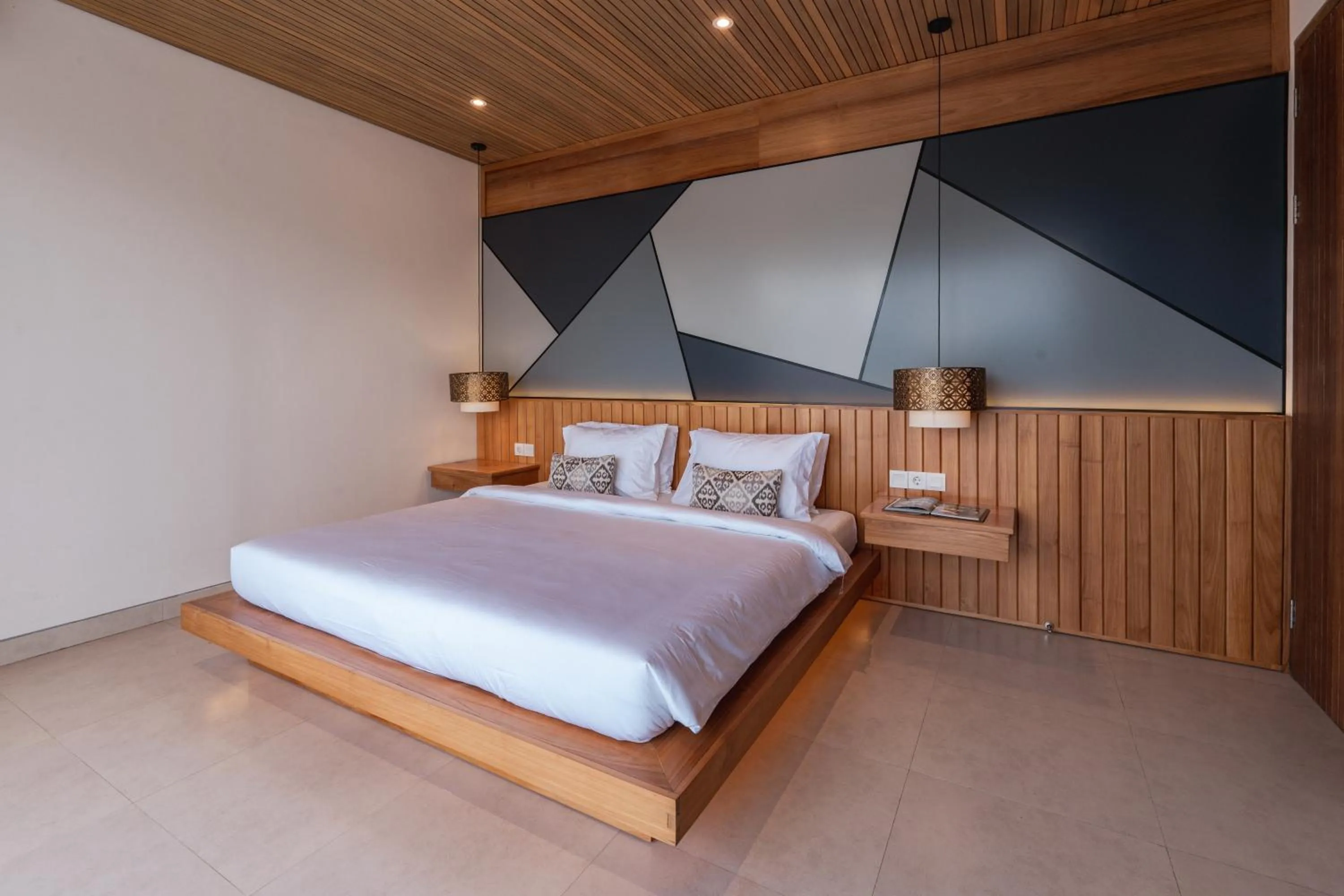 Bed in Villa Avocagolf Uluwatu by Nakula