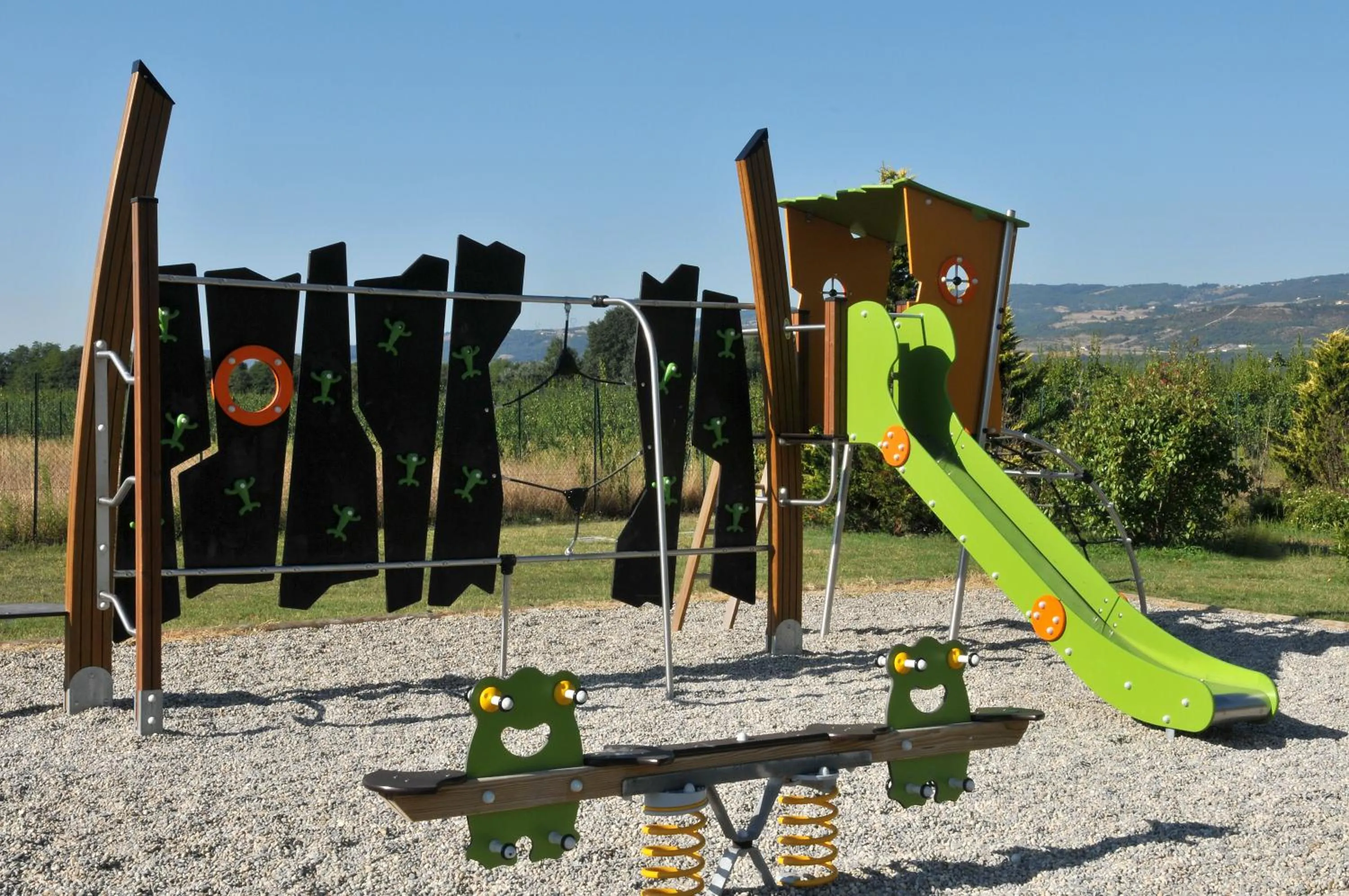 Children play ground in Domaine d'Agrippa Valence