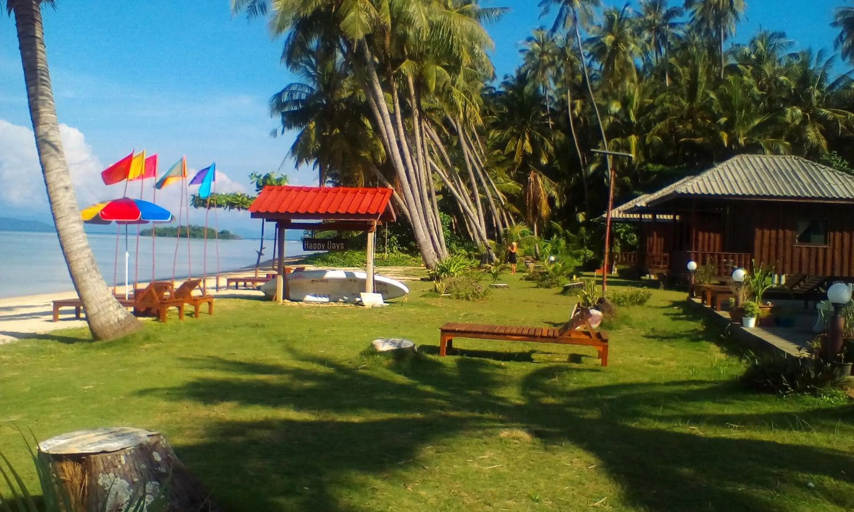 Beach in Happy Days Resort