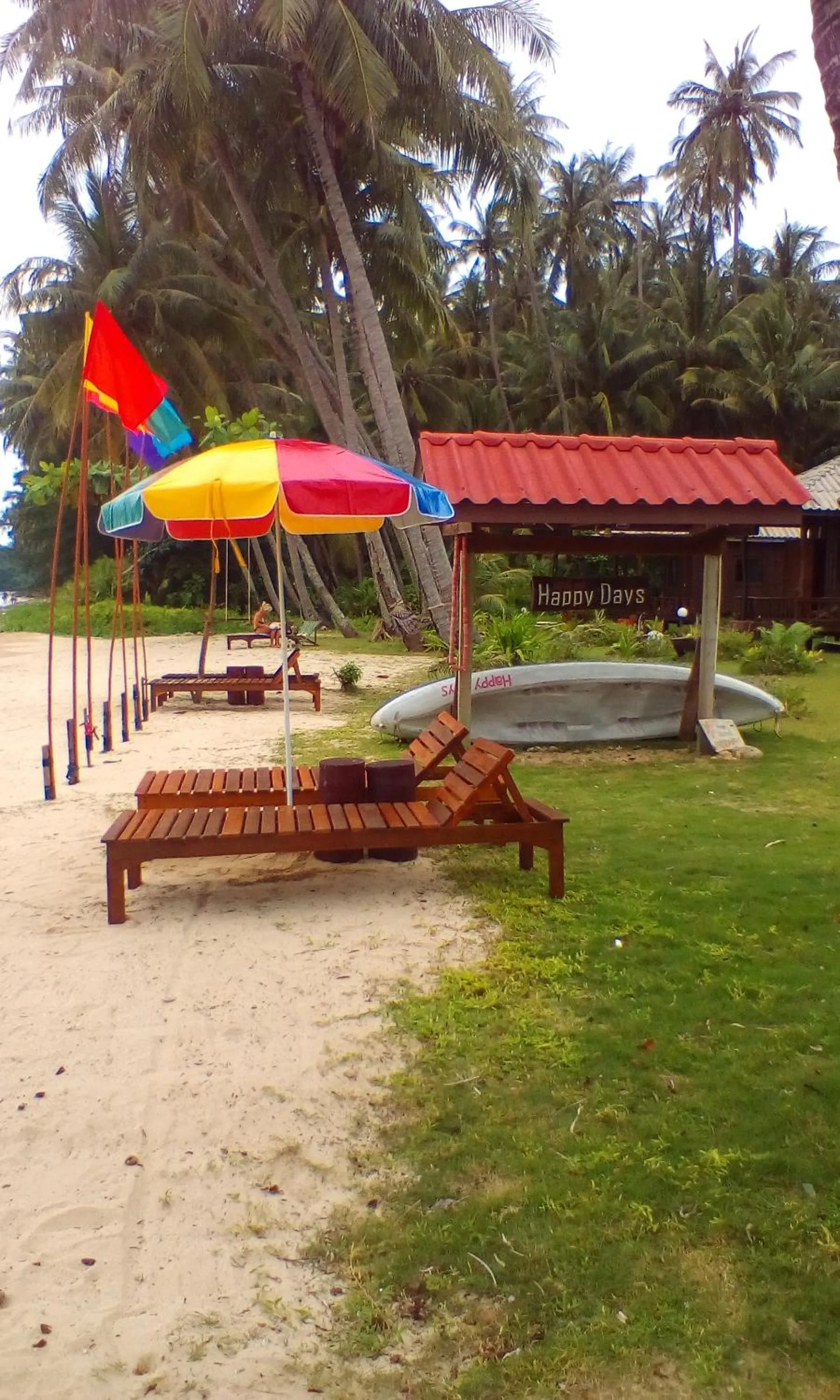Beach in Happy Days Resort
