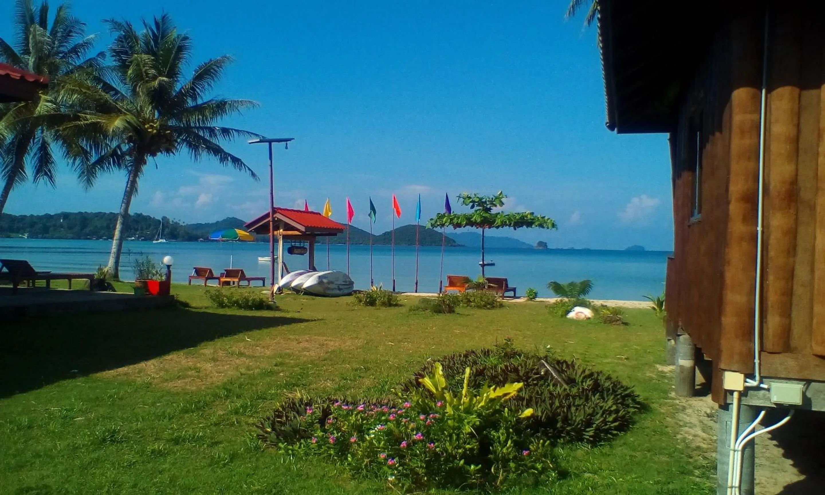 Beach in Happy Days Resort
