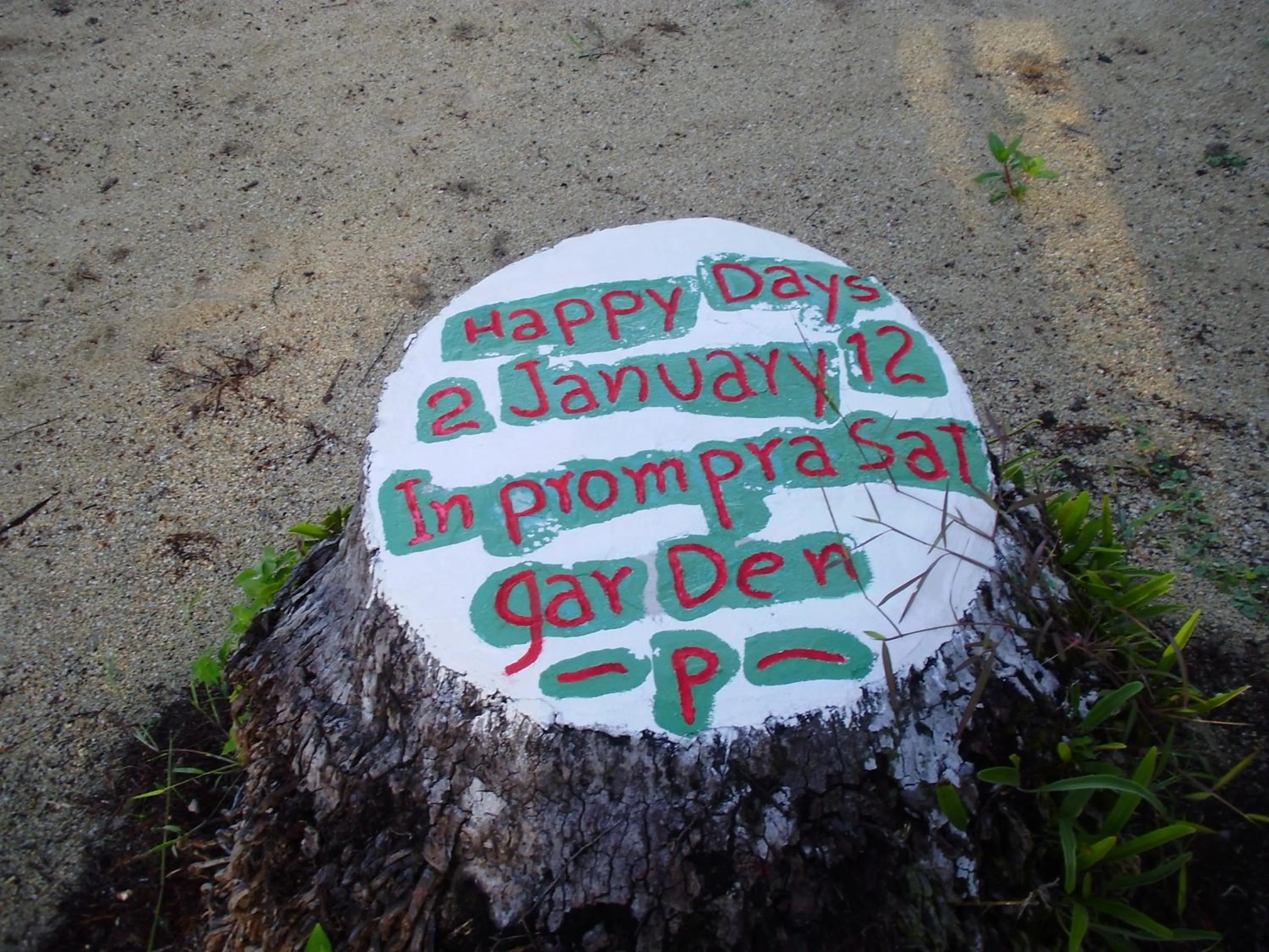 Decorative detail in Happy Days Resort