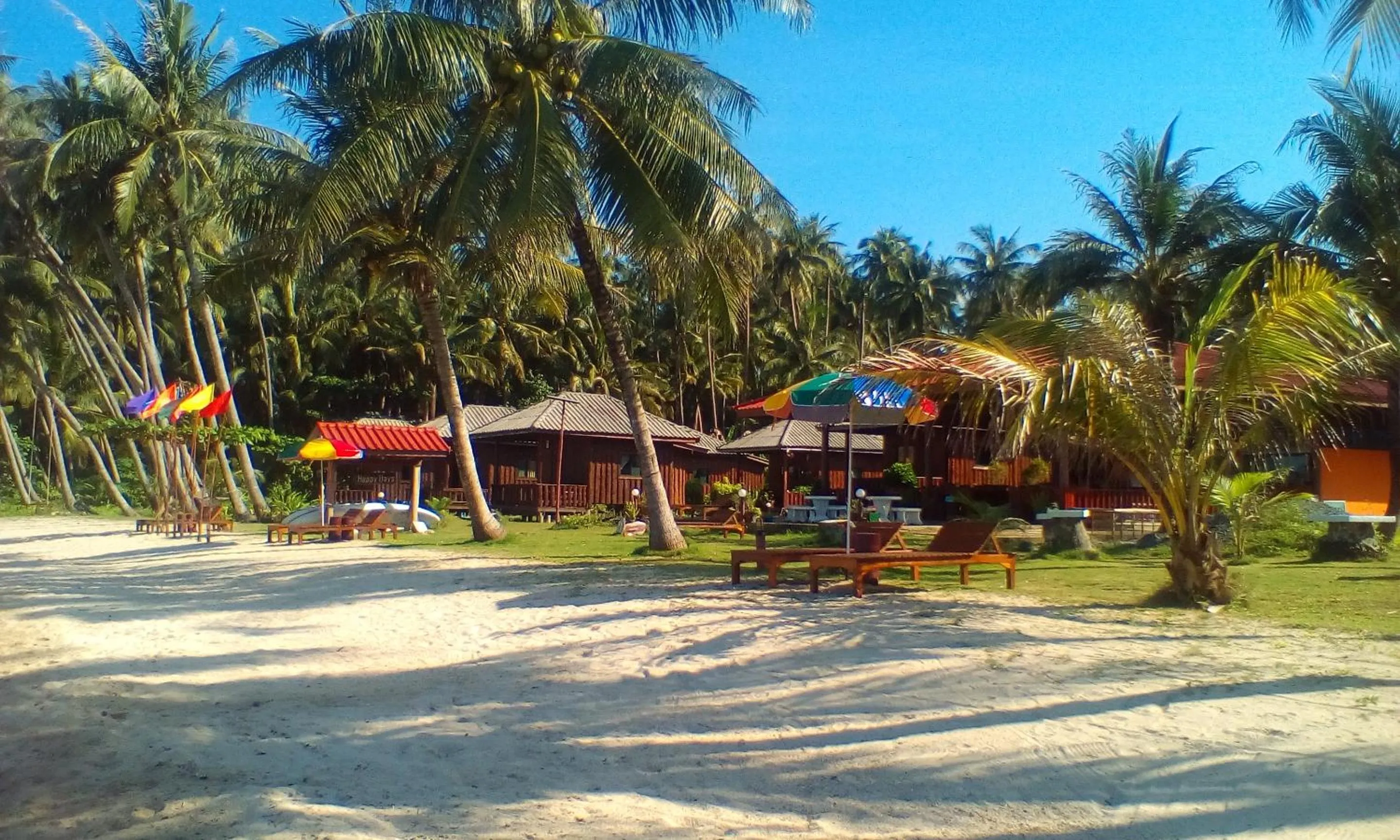 Beach in Happy Days Resort