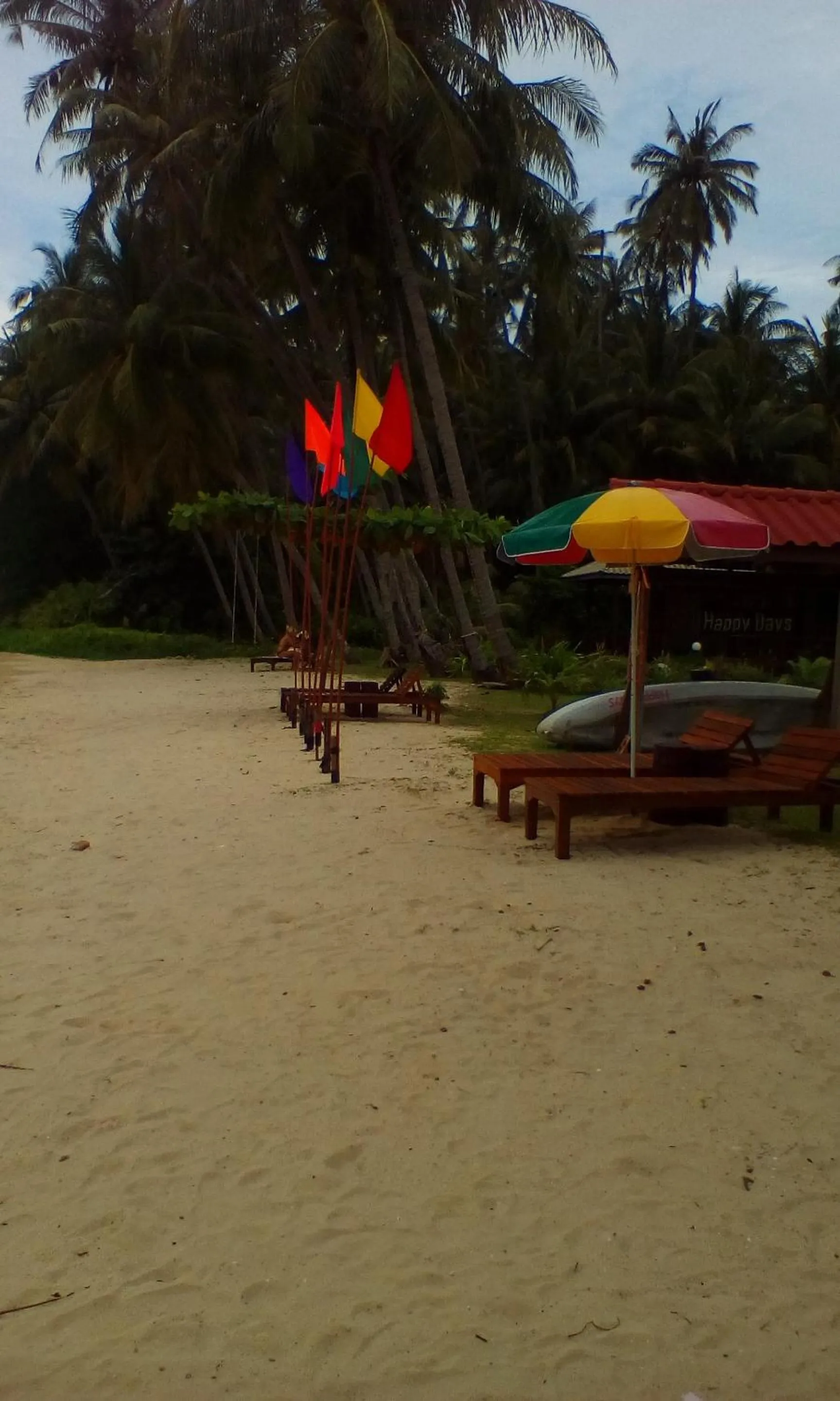 Beach in Happy Days Resort