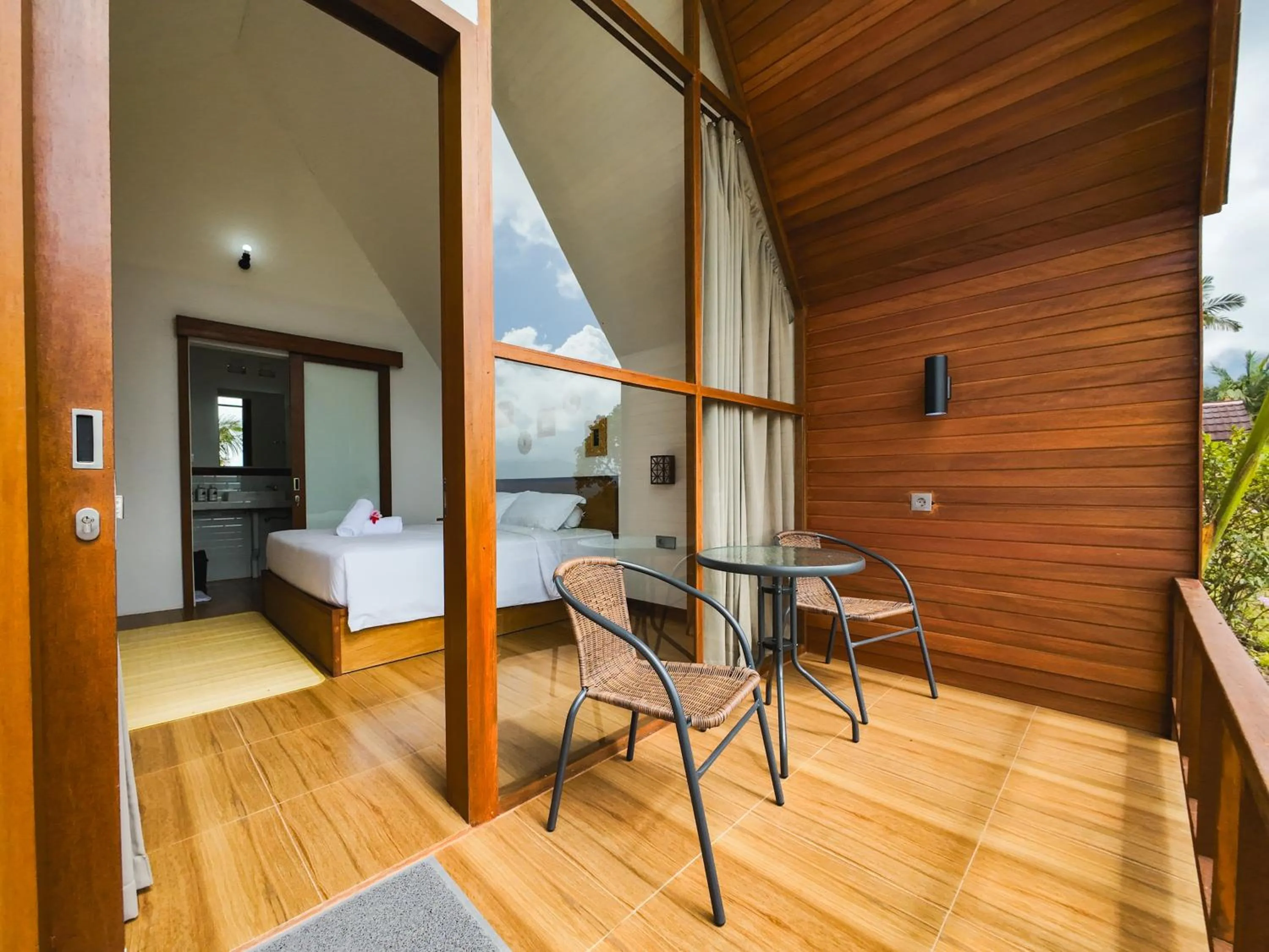 Balcony/Terrace, Bed in Catu Glamping Bedugul