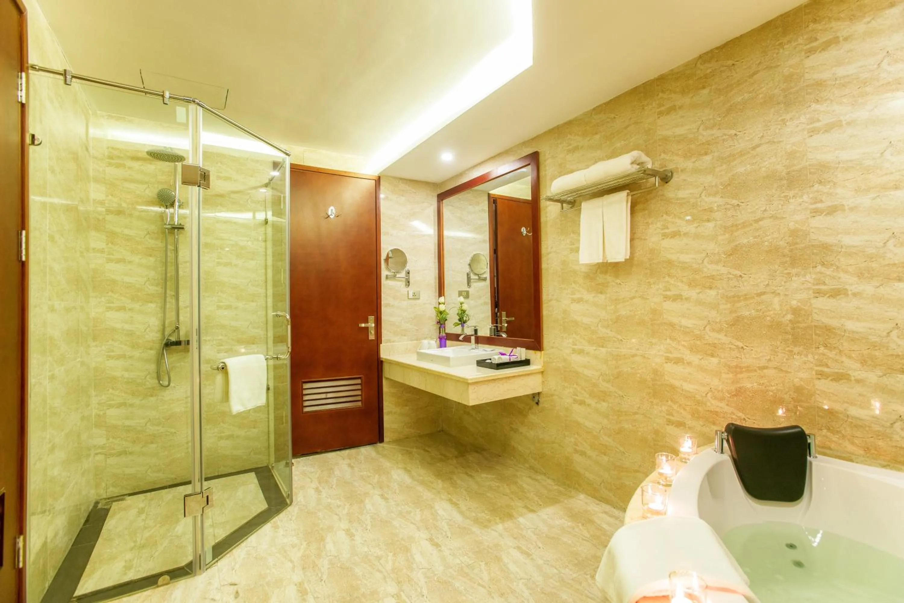 Bathroom in Muong Thanh Grand Bac Giang Hotel