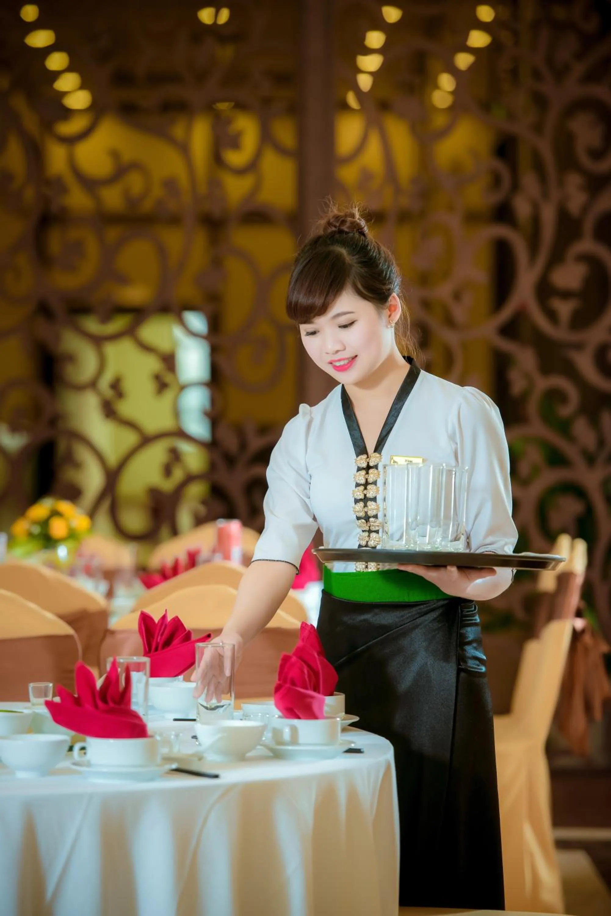 People in Muong Thanh Grand Bac Giang Hotel