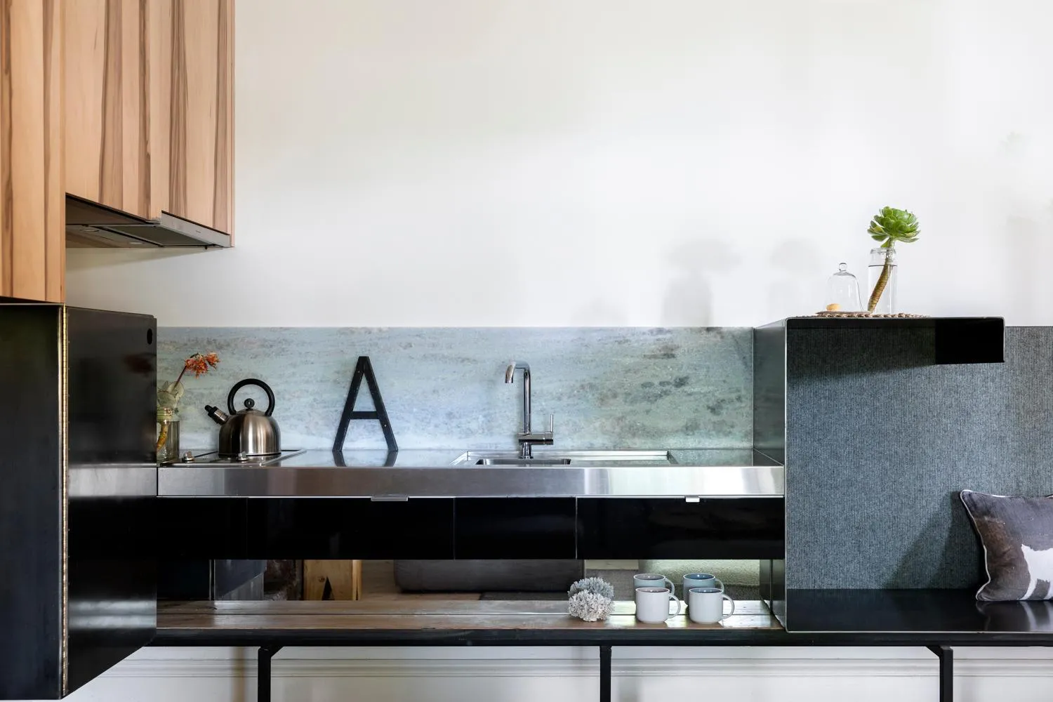 stove in Drift House