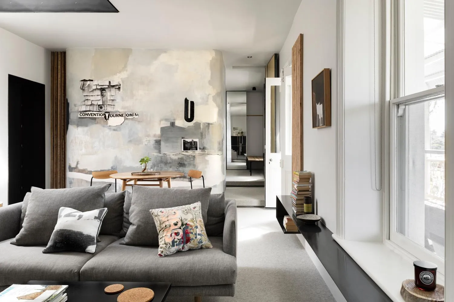 Living room in Drift House