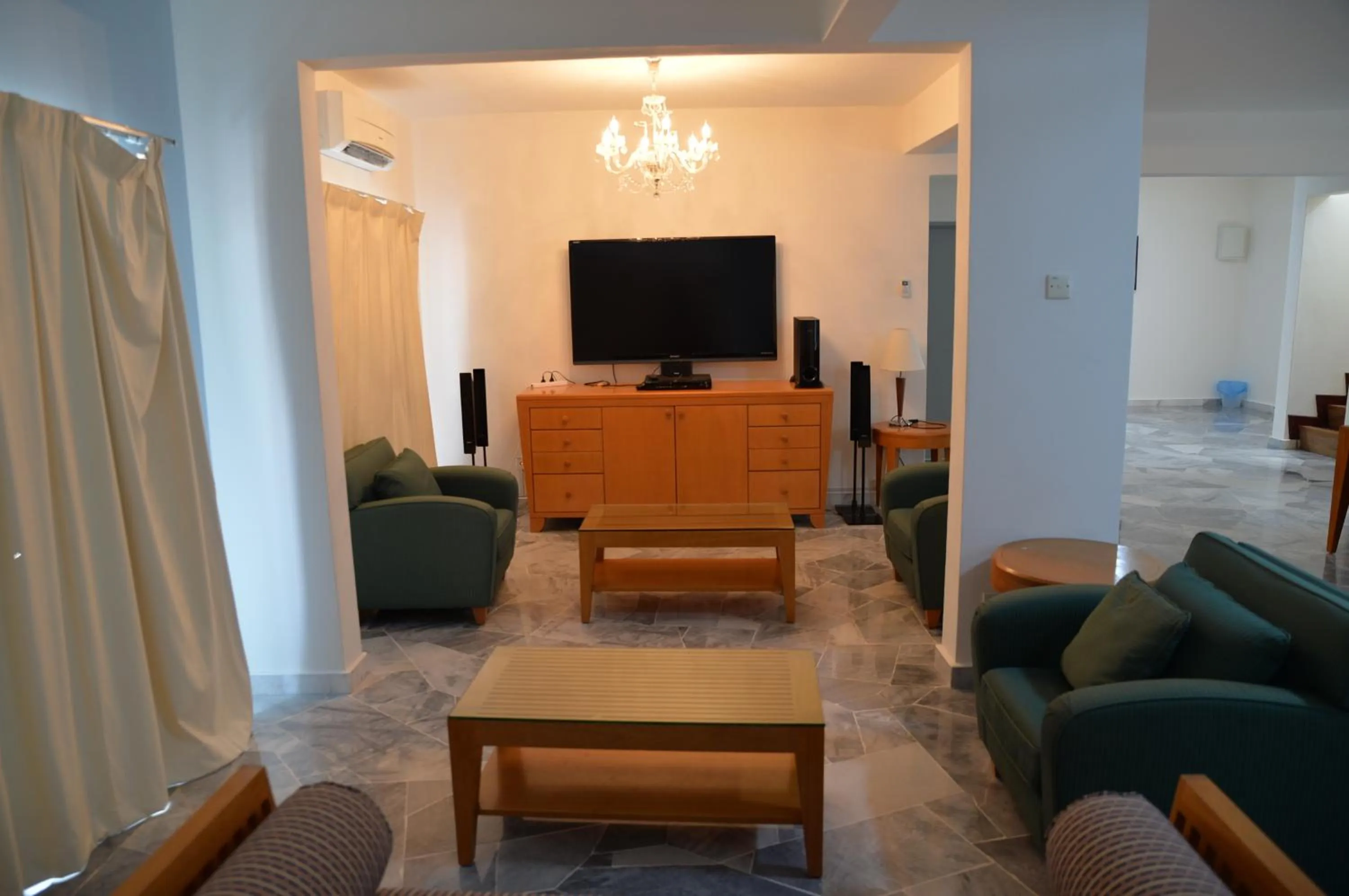 Living room in RC Cape Nautica Villas