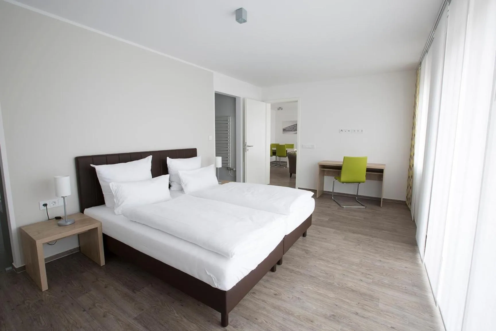 Bed in ADAPT APARTMENT HOTEL BERLIN - Adlershof