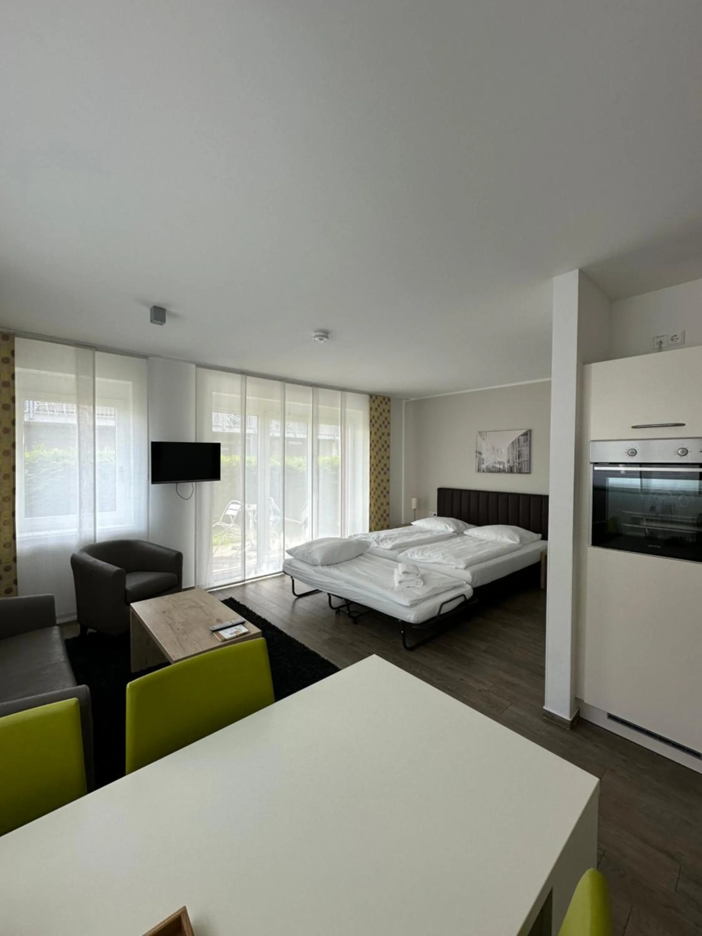 Bed in ADAPT APARTMENT HOTEL BERLIN - Adlershof