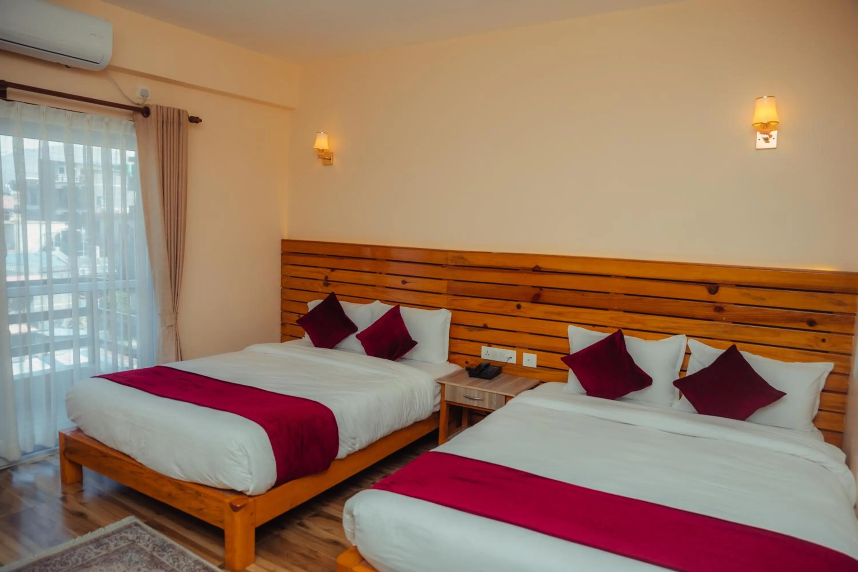 Bed in Shekhar's Place