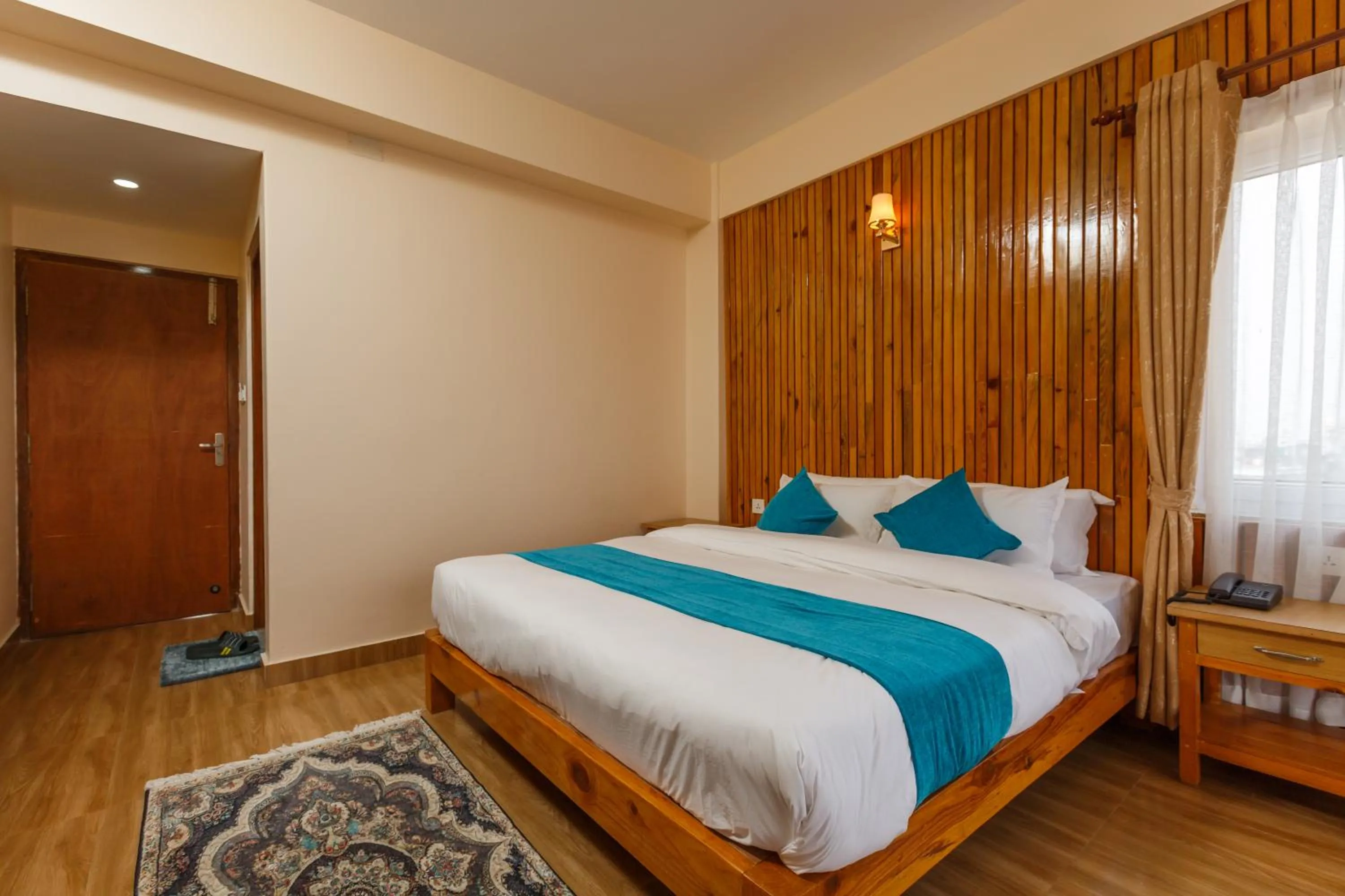 Bed in Shekhar's Place