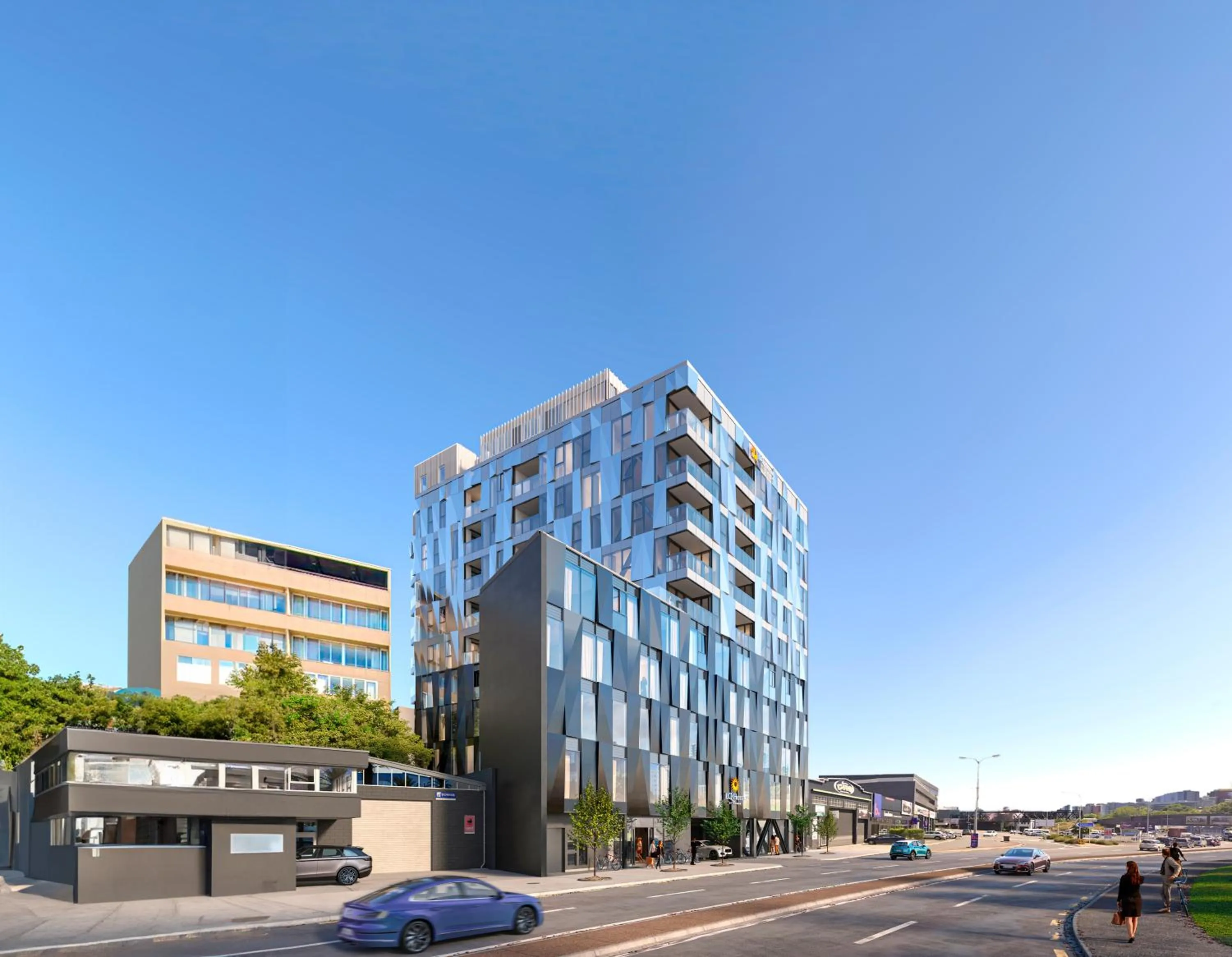 Property building in La Quinta by Wyndham Parnell Auckland