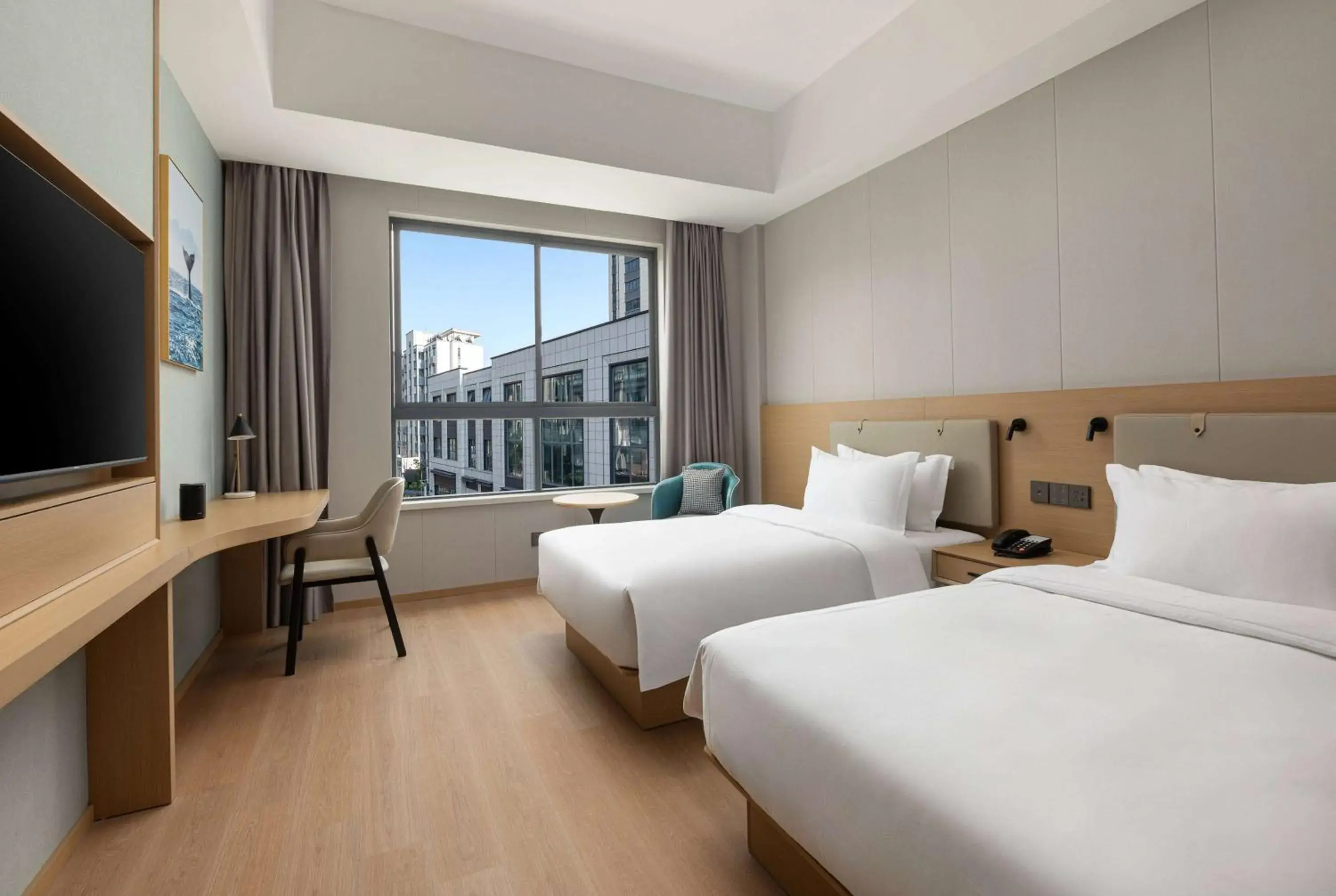 Smart Twin Room - Non-Smoking in Days Inn by Wyndham Nanjing Lishui Smart Twin Room - Non-Smoking in Days Inn by Wyndham Nanjing Lishui