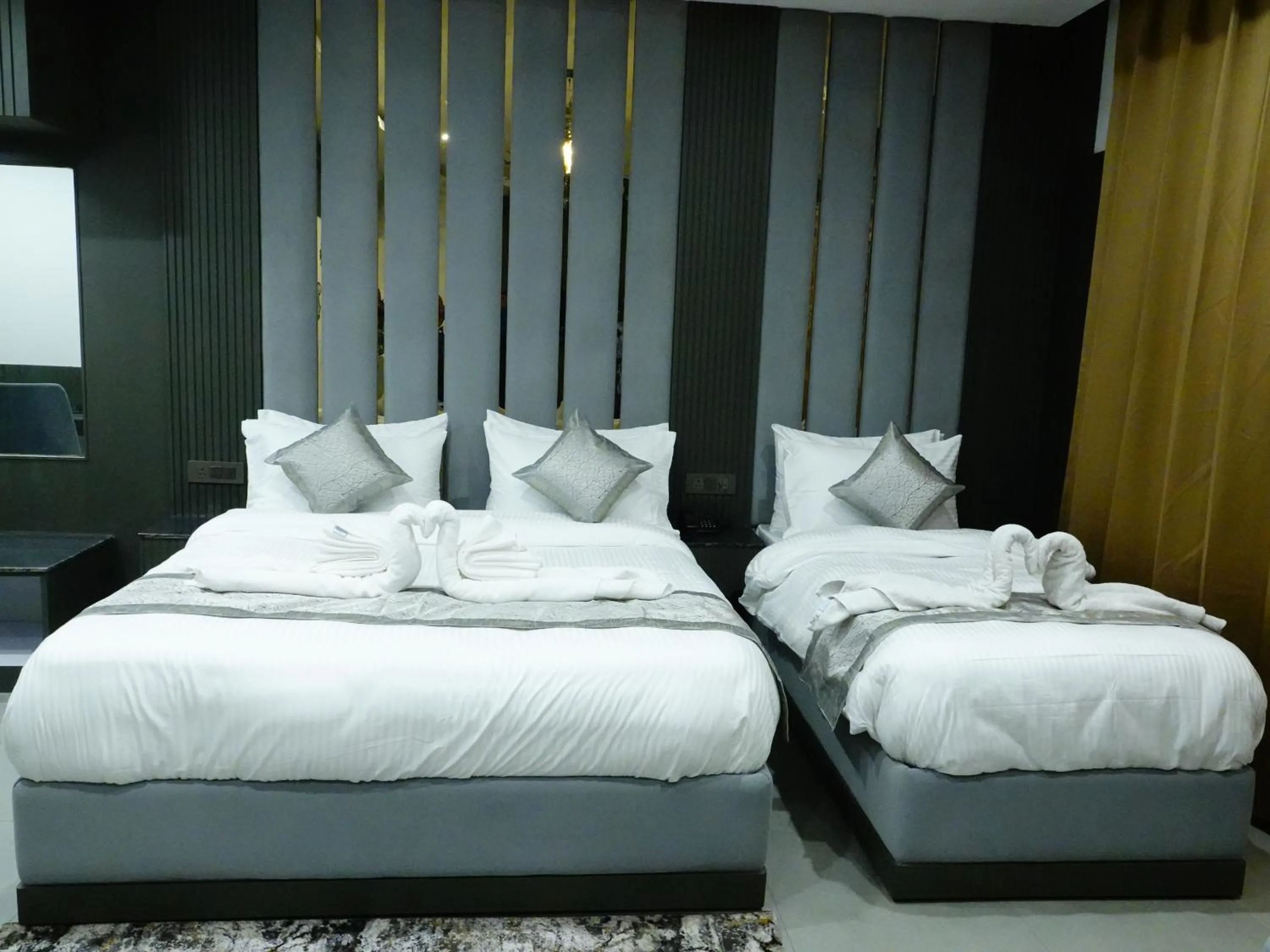 Bed in Rubystone Mussoorie A Leisure Resort