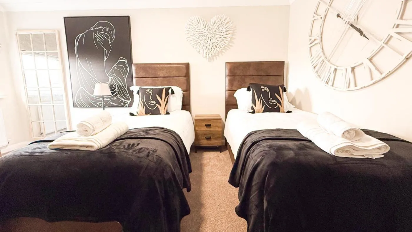 Bed in Wheyrigg Hall Hotel