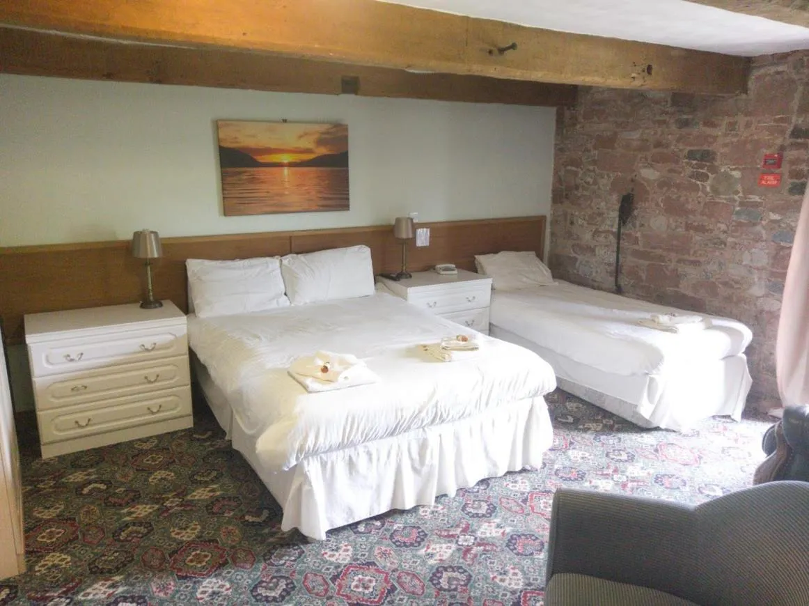 Bed in Wheyrigg Hall Hotel